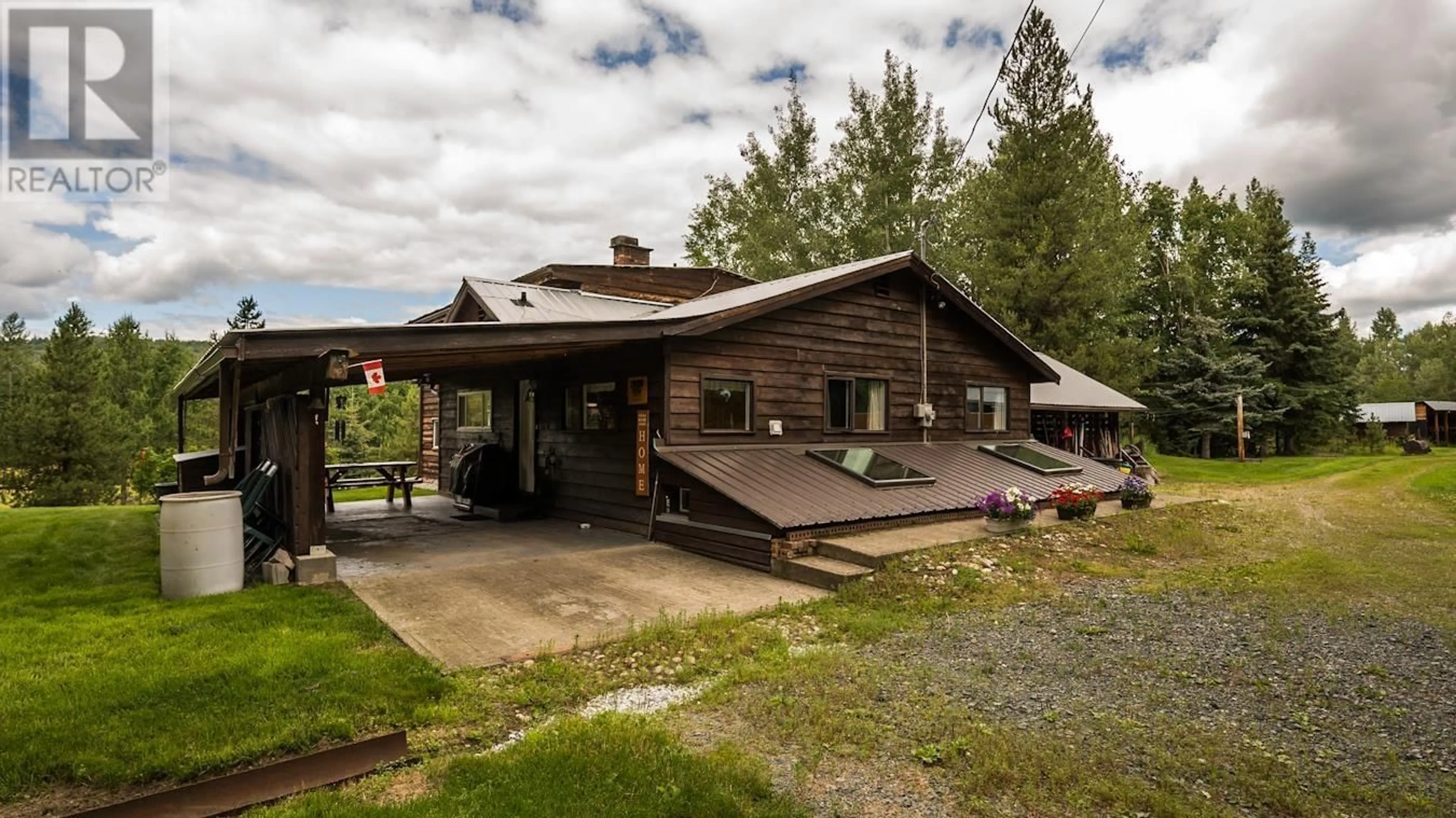 A pic from outside/outdoor area/front of a property/back of a property/a pic from drone, building for 28670 RED ROCK ROAD, Red Rock / Stoner British Columbia V2N6A1