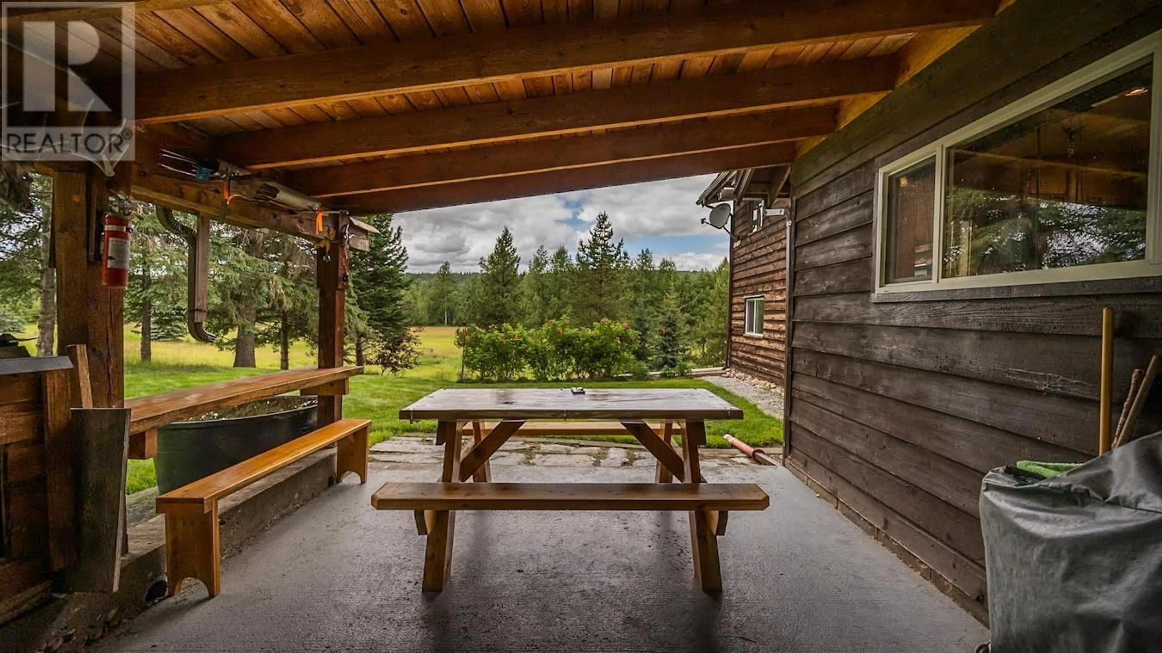 Patio, mountain view for 28670 RED ROCK ROAD, Red Rock / Stoner British Columbia V2N6A1