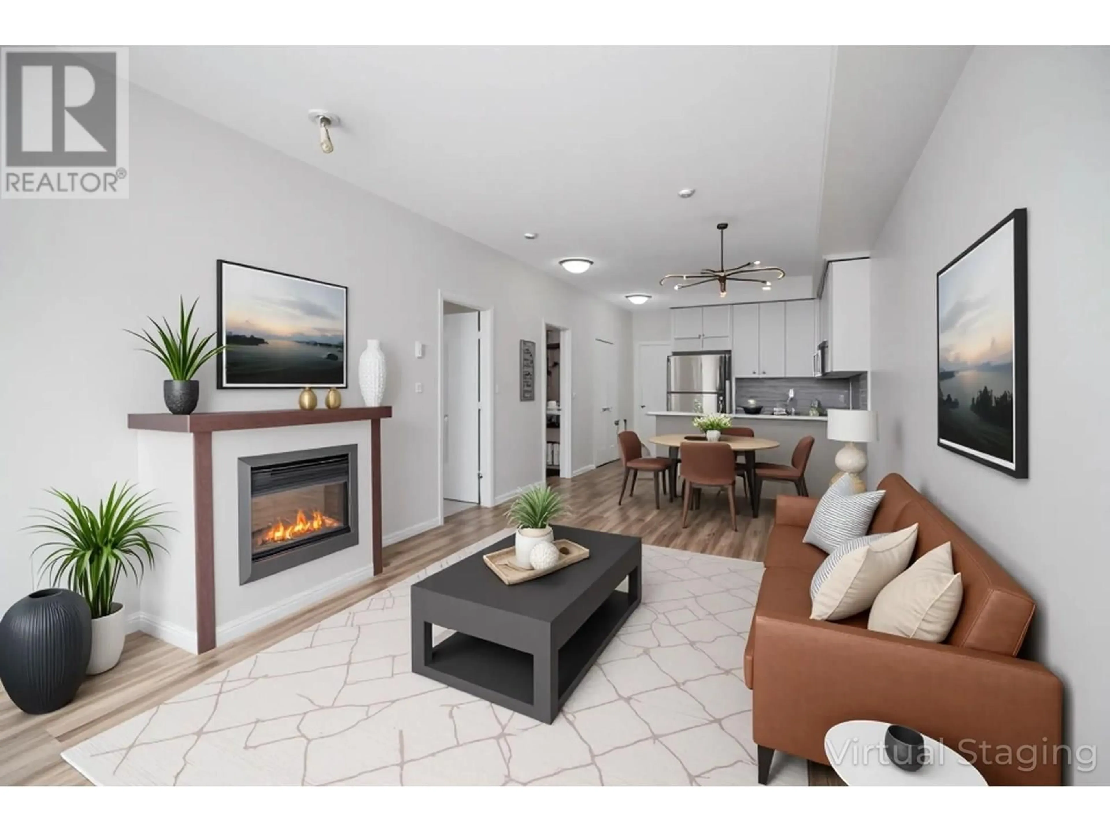 Living room with furniture, ceramic/tile floor for 209 - 2478 WELCHER AVENUE, Port Coquitlam British Columbia V3C0A6