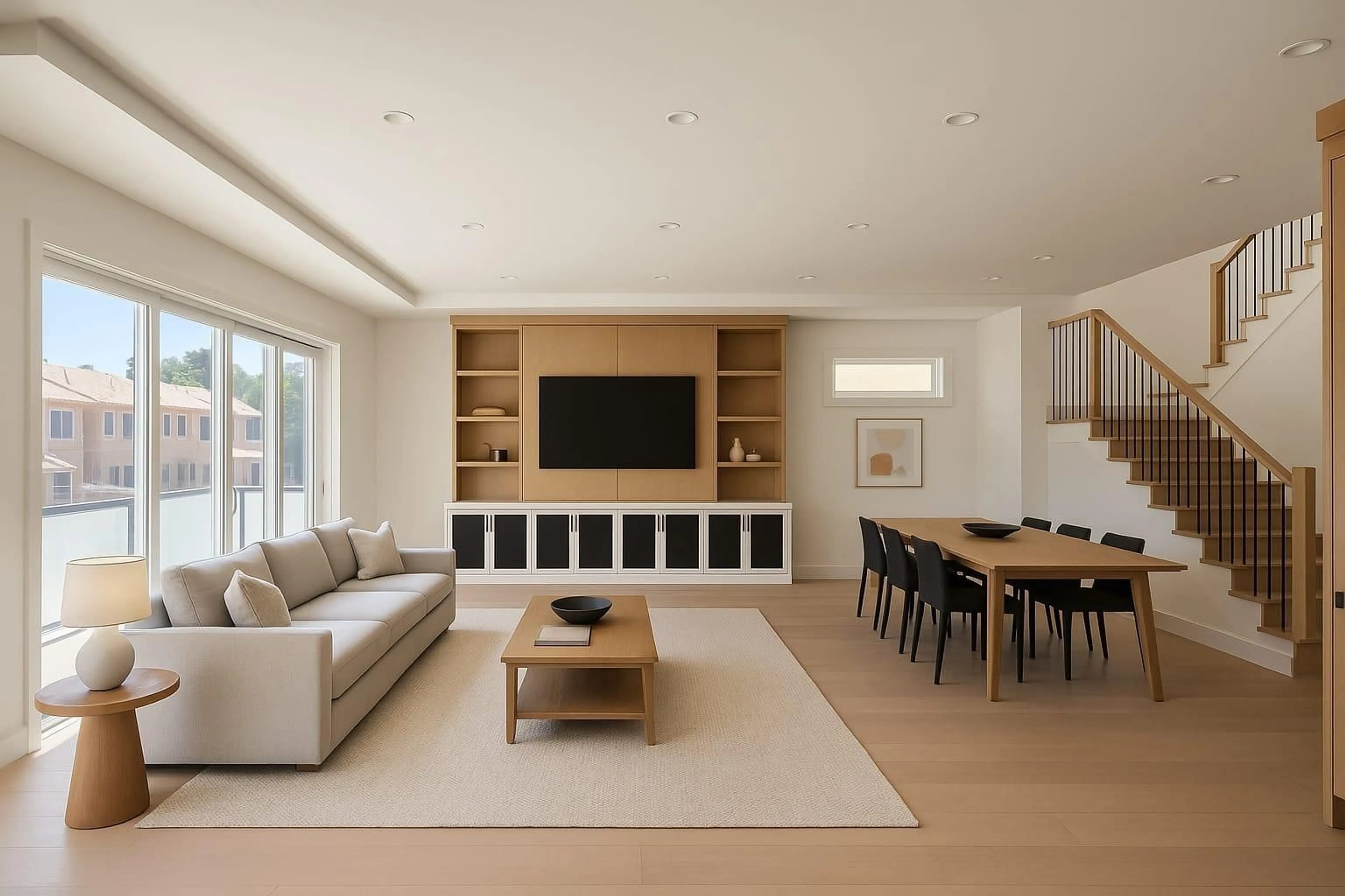 Living room with furniture, unknown for 16498 20A, Surrey British Columbia V3Z0X6