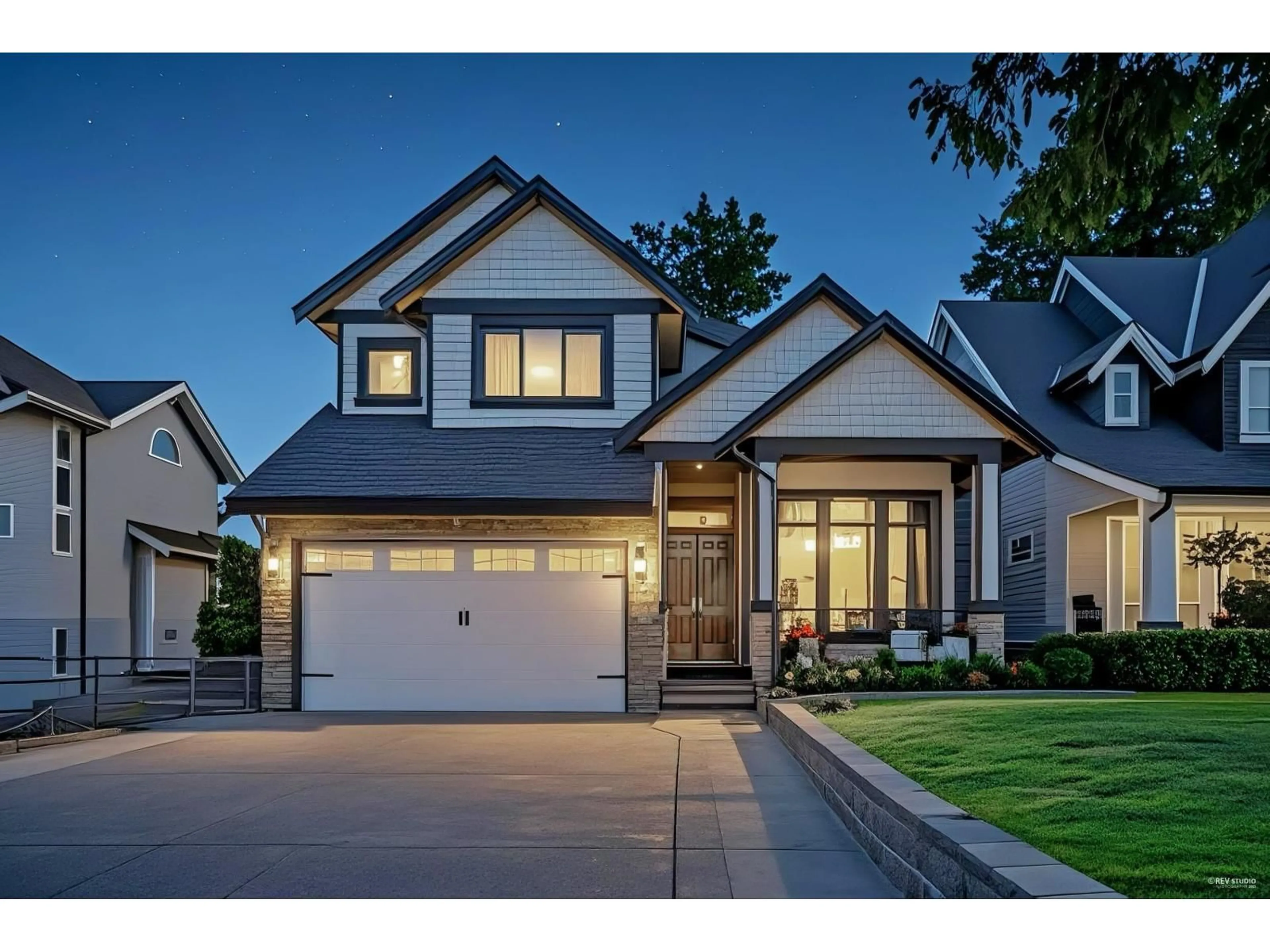 Home with vinyl exterior material, street for 14490 58 AVE, Surrey British Columbia V3S1Y3