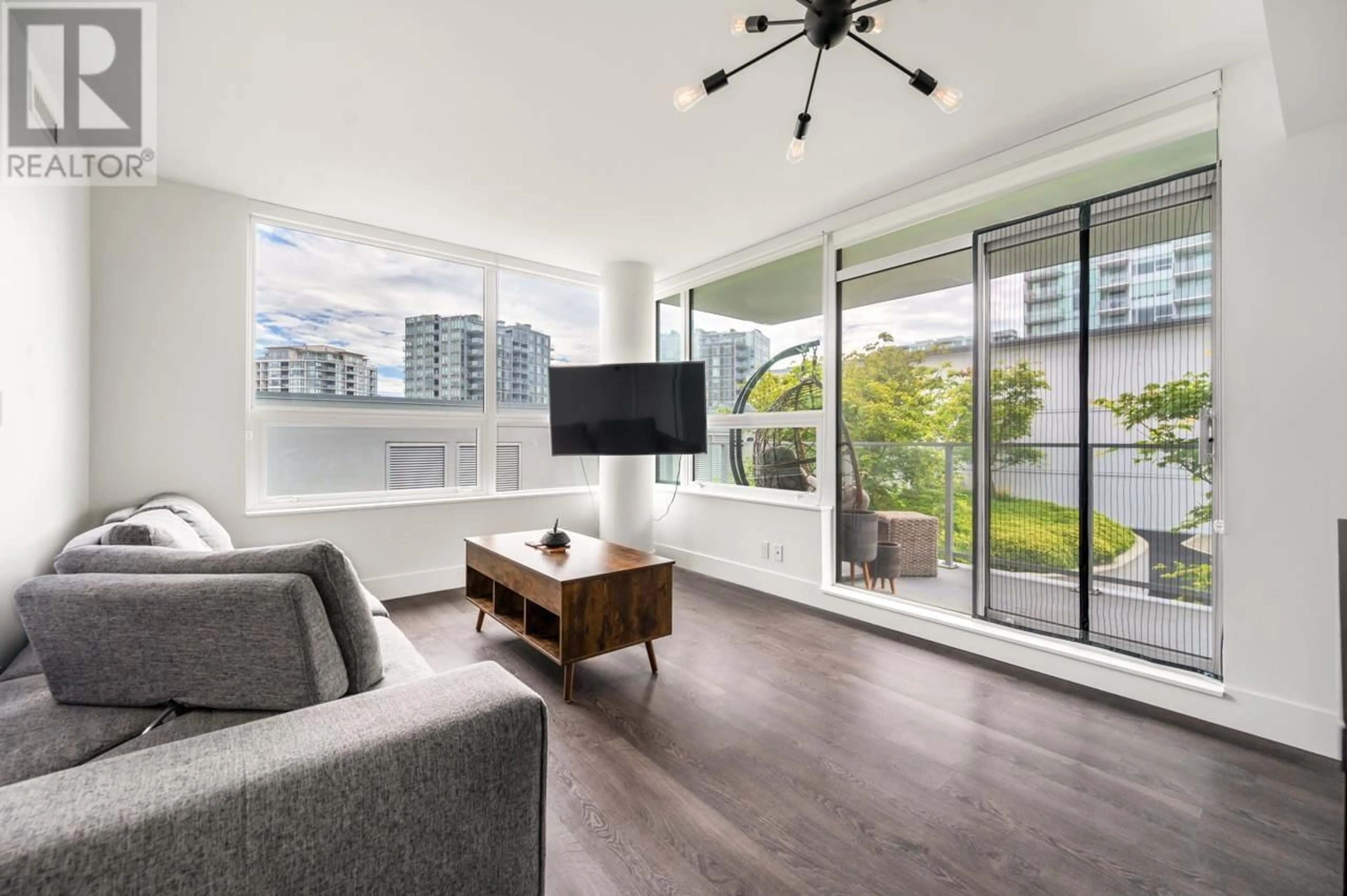 Living room with furniture, unknown for 503 - 6900 PEARSON WAY, Richmond British Columbia V7C0C9