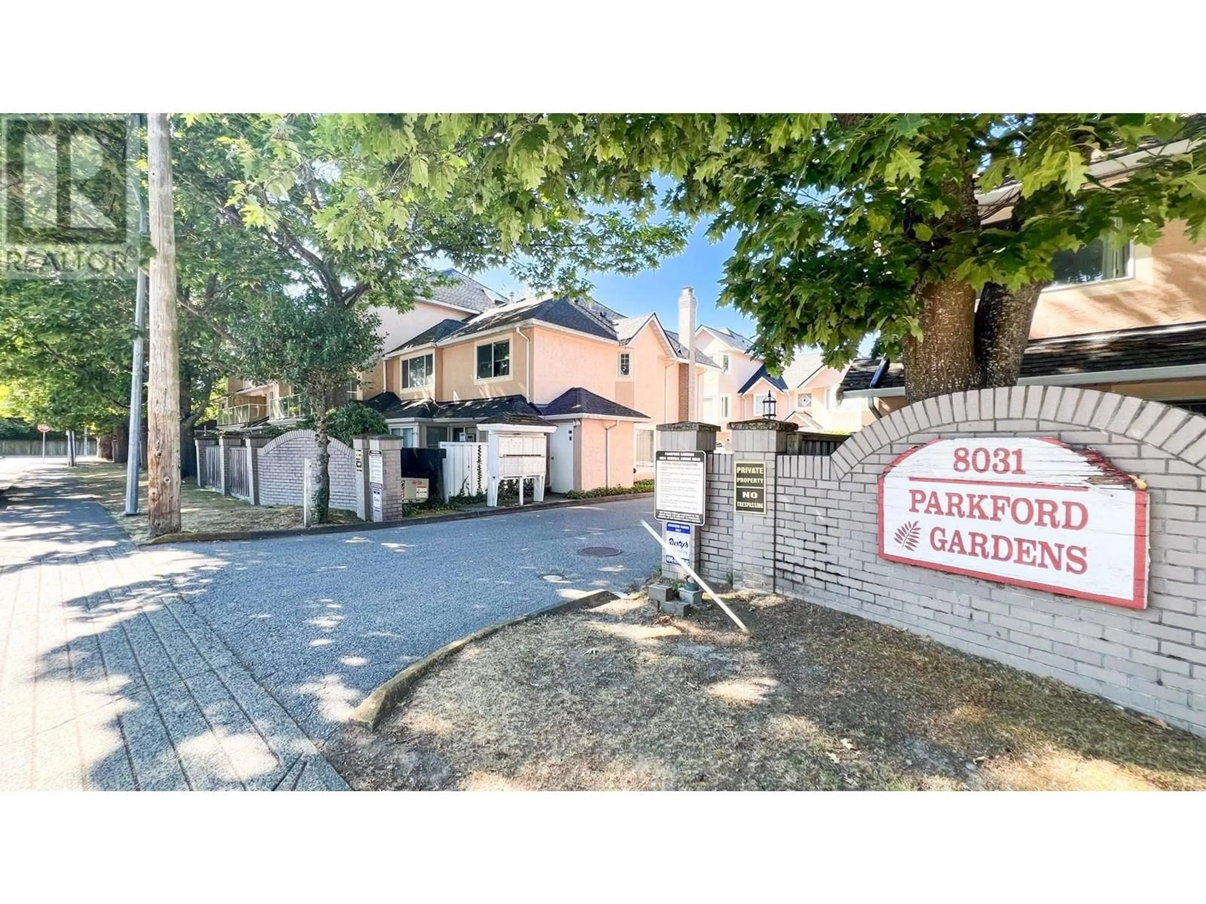 A pic from outside/outdoor area/front of a property/back of a property/a pic from drone, street for 32 - 8031 GENERAL CURRIE ROAD, Richmond British Columbia V6Y1L9