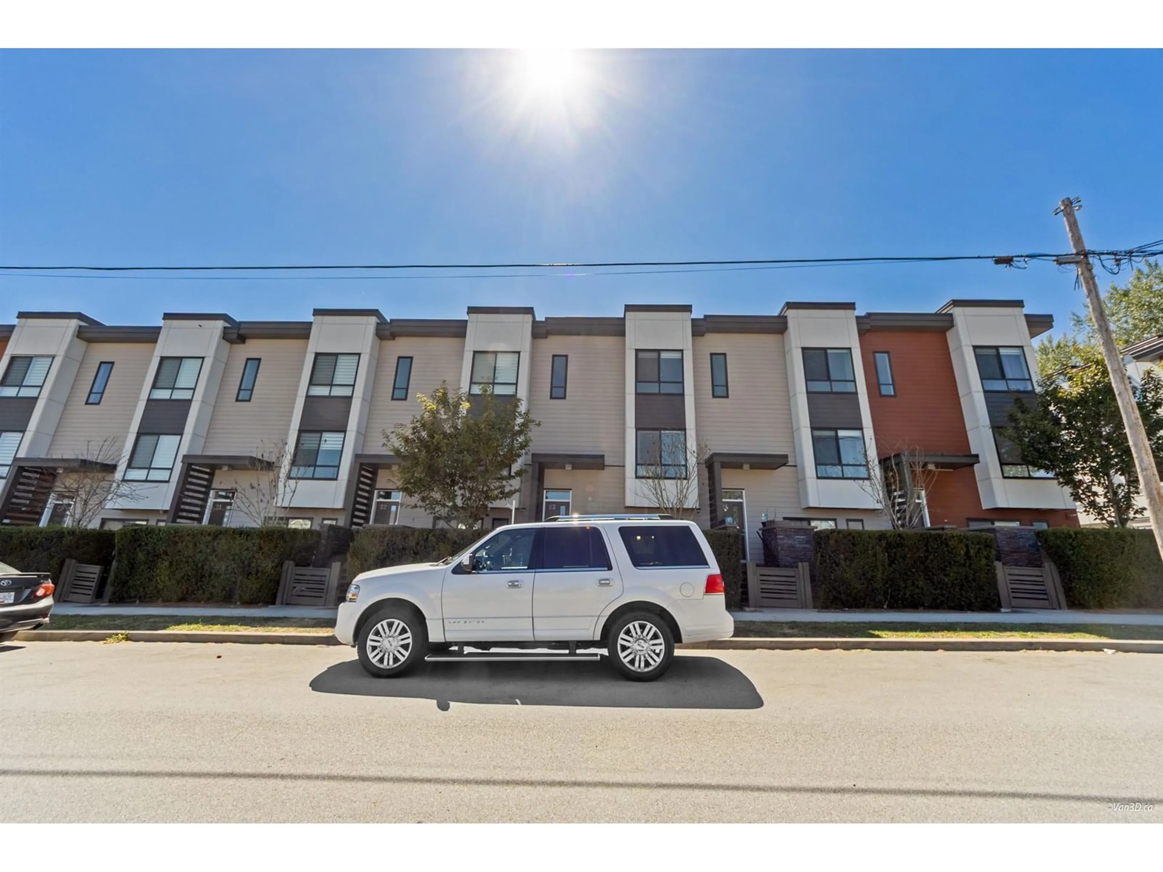 A pic from outside/outdoor area/front of a property/back of a property/a pic from drone, street for 23 - 1670 160, Surrey British Columbia V4A0C6