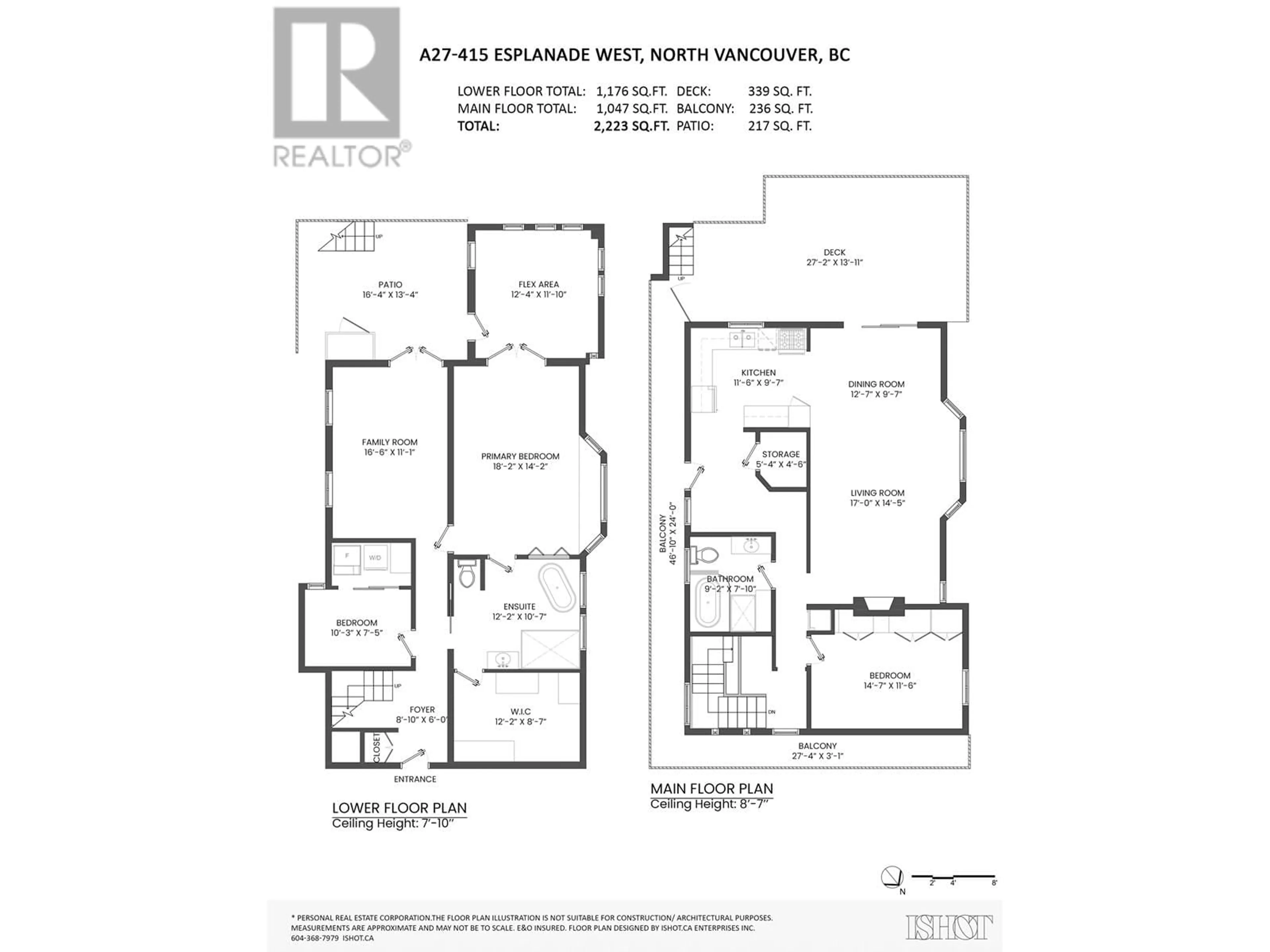 Floor plan for A27 - 415 ESPLANADE AVENUE, North Vancouver British Columbia V7M1A6