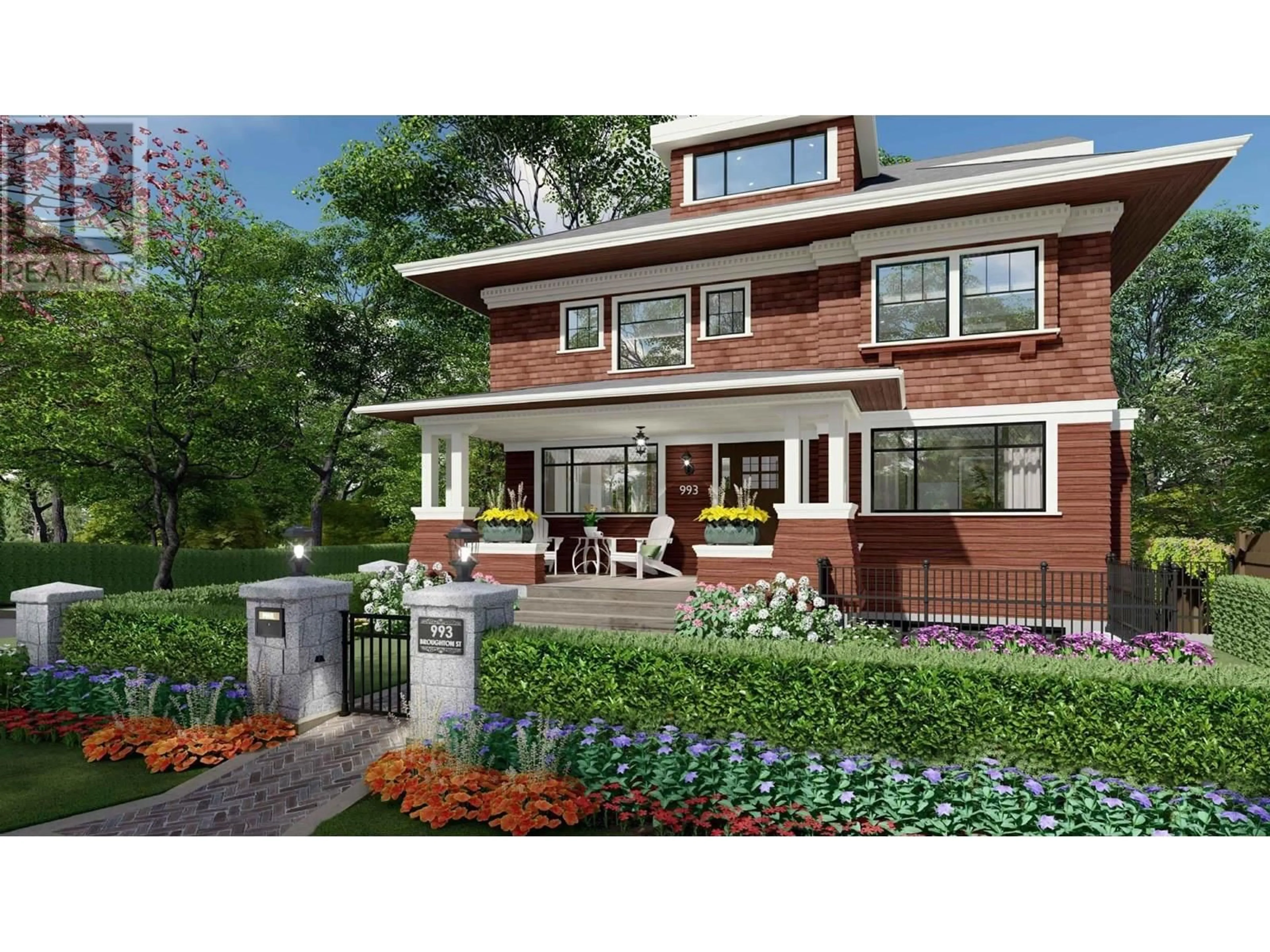 Home with brick exterior material, street for 993 BROUGHTON STREET, Vancouver British Columbia V6G2A4