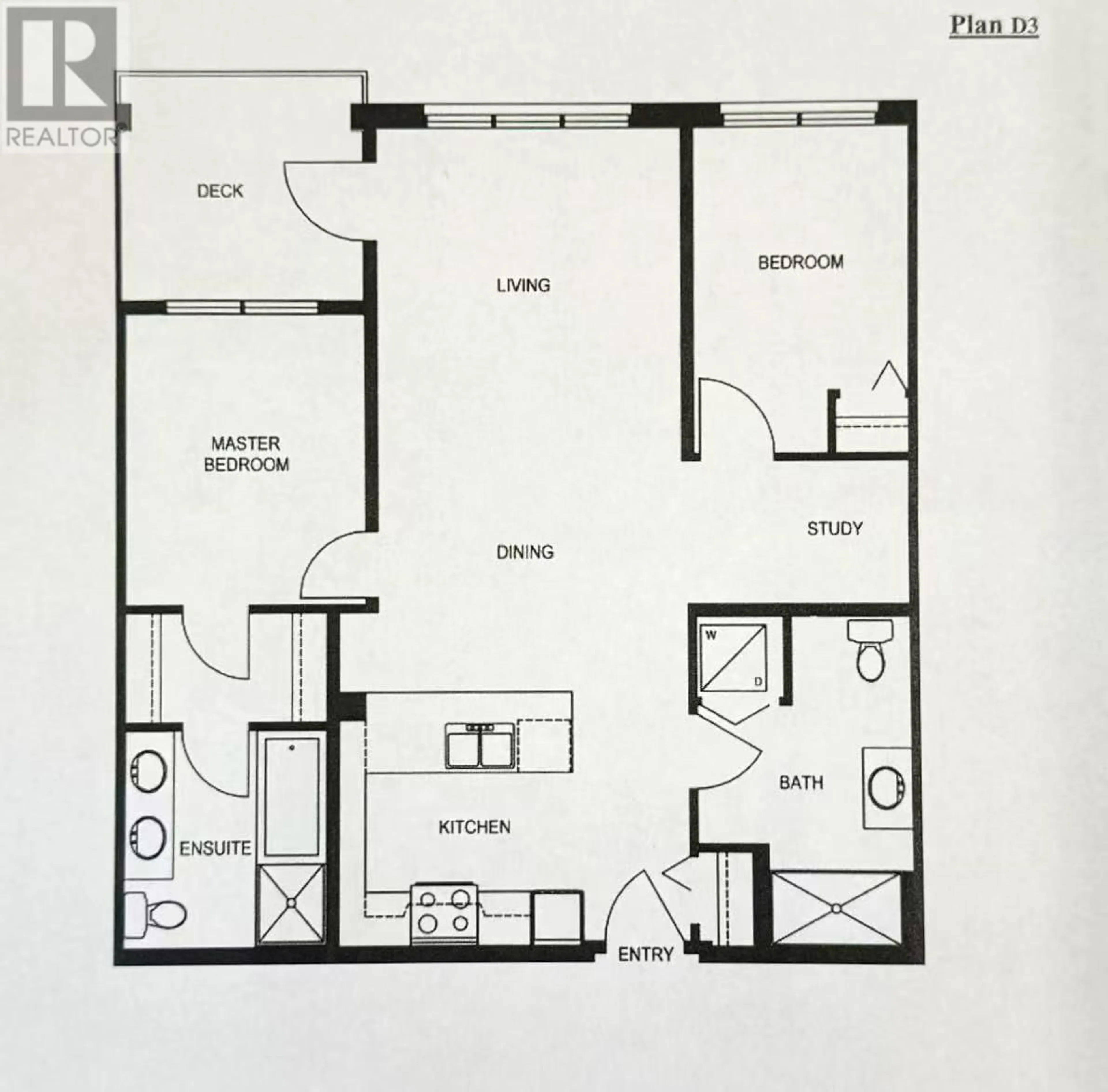 Floor plan for 308 - 9399 ALEXANDRA ROAD, Richmond British Columbia V6X0L7