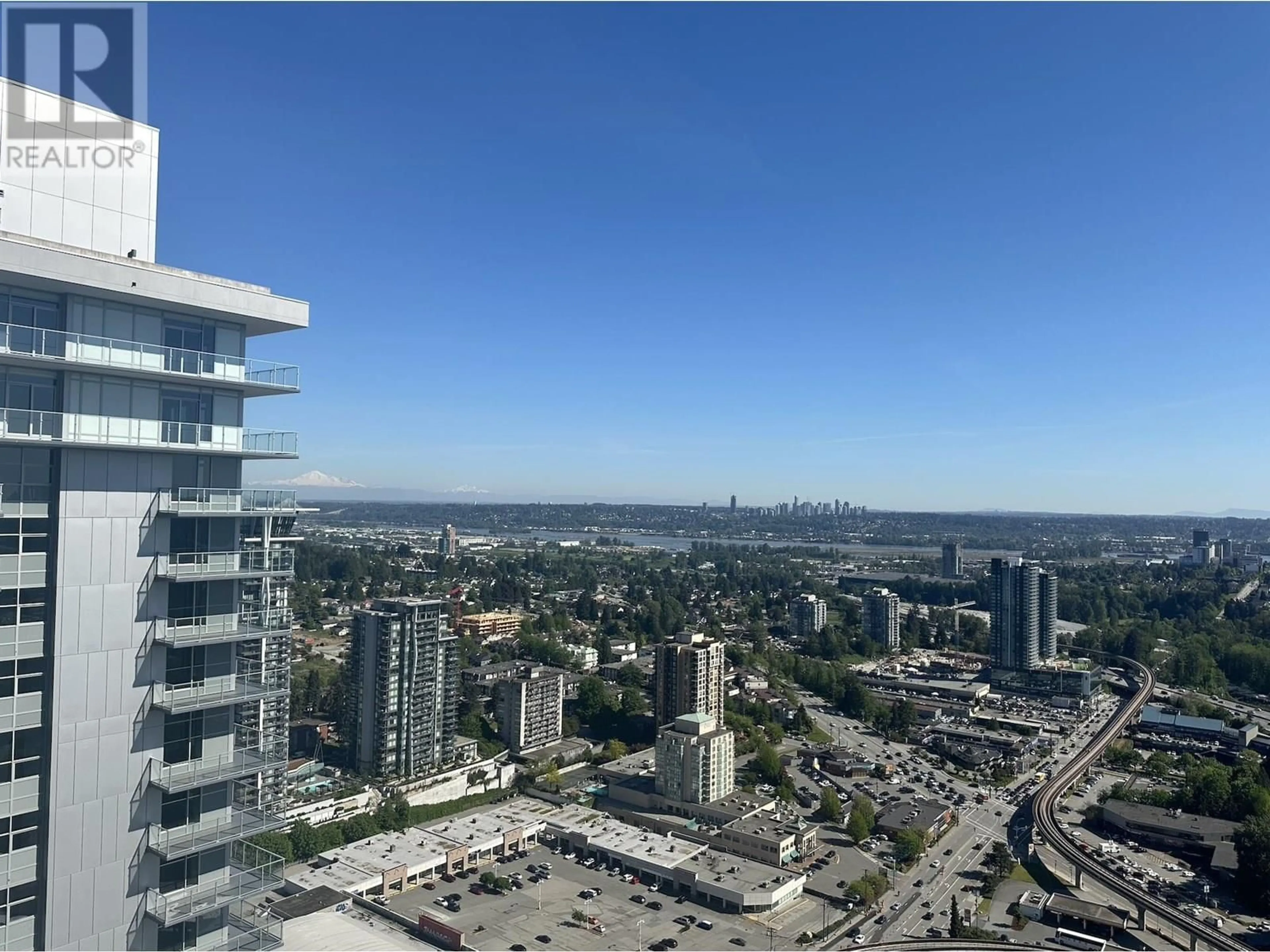 A pic from outside/outdoor area/front of a property/back of a property/a pic from drone, city buildings view from balcony for 3504 - 3833 EVERGREEN PLACE, Burnaby British Columbia V3J0M2
