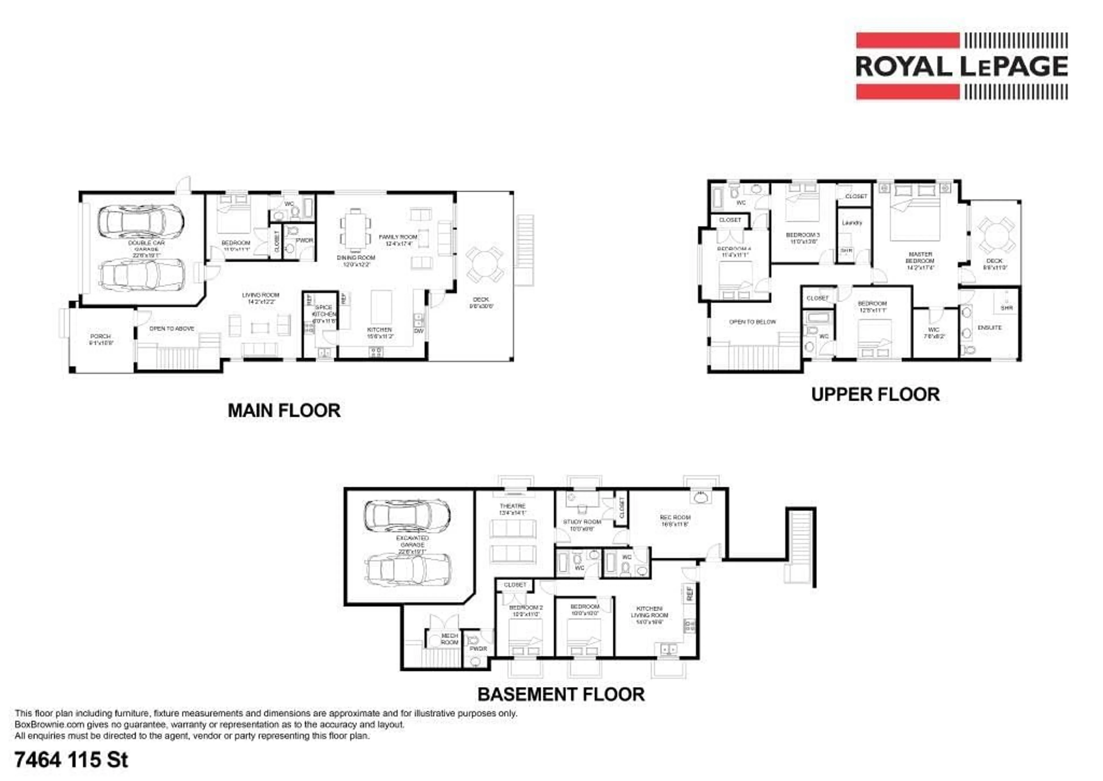 Floor plan for 7464 115, Delta British Columbia V4C5M5