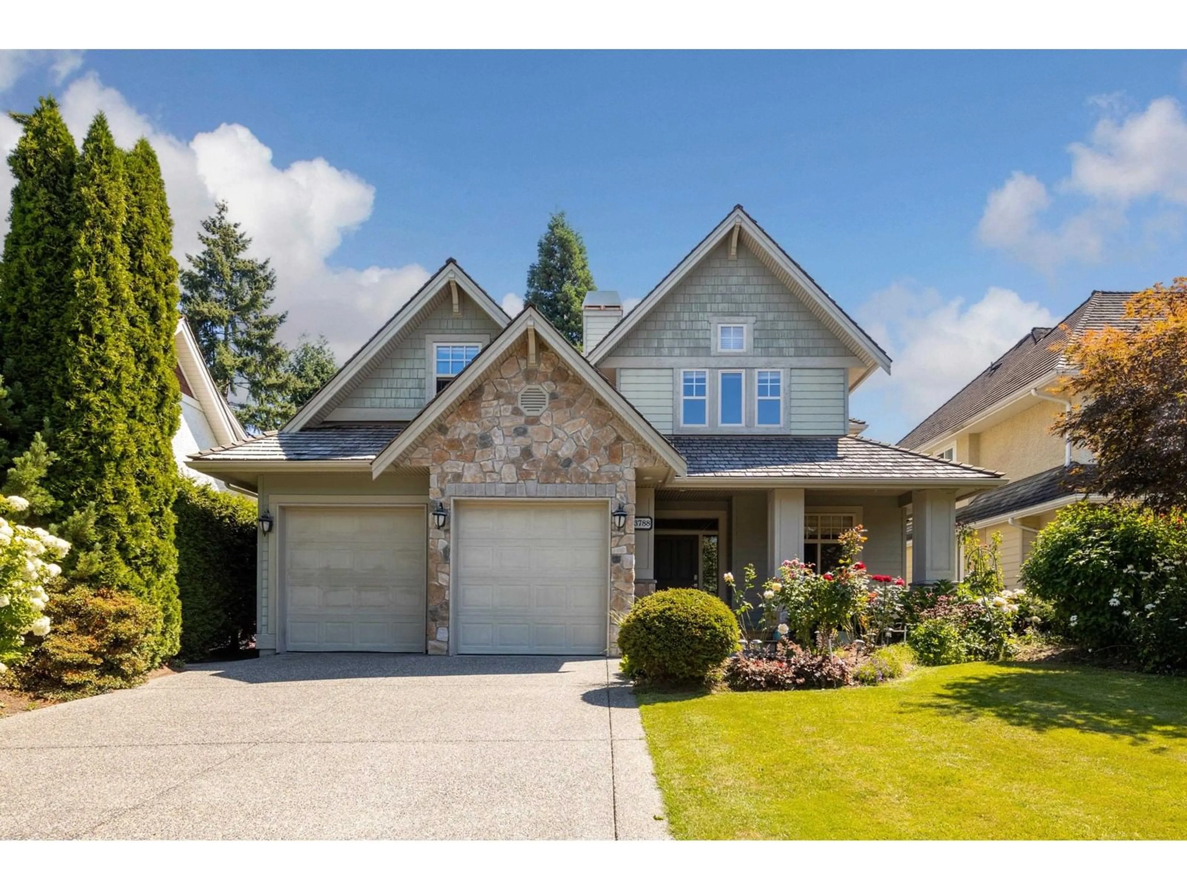 Home with brick exterior material, street for 3788 156, Surrey British Columbia V3Z0H6