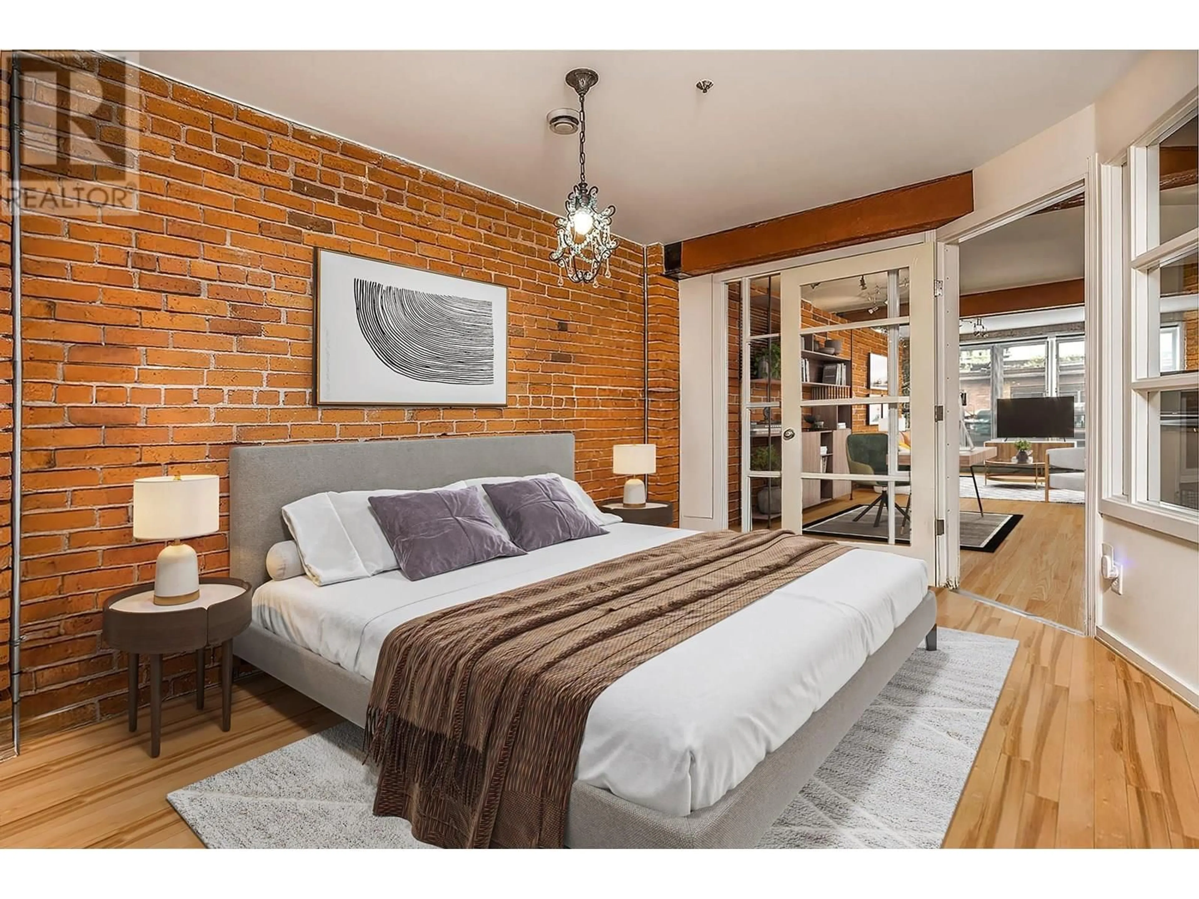 Bedroom with bed, unknown for 205 - 1066 HAMILTON STREET, Vancouver British Columbia V6B2R9