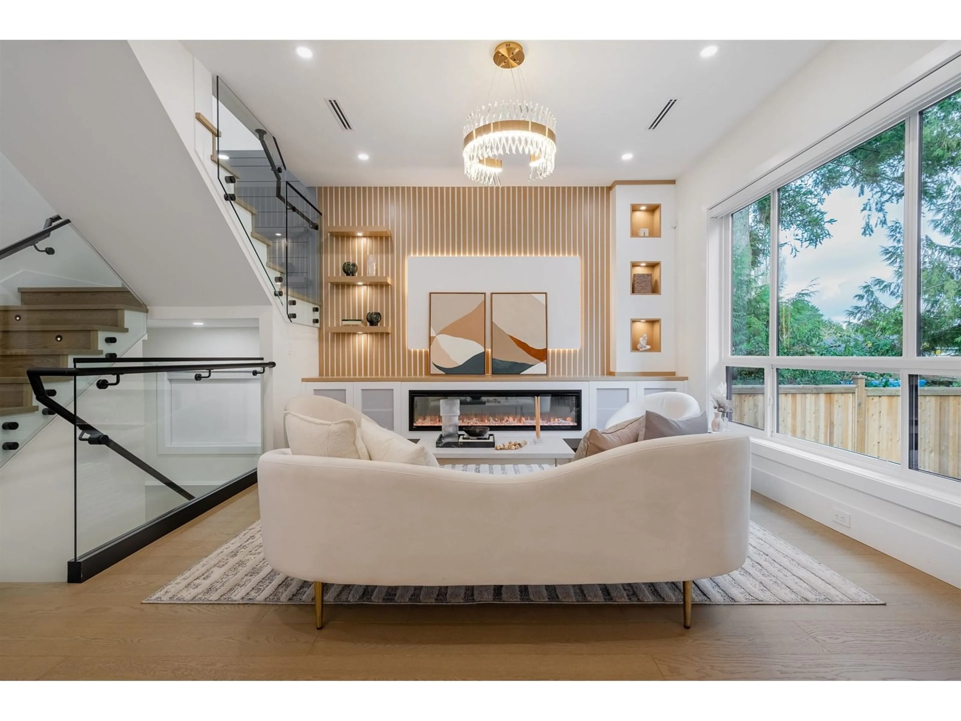 Living room with furniture, unknown for 7158 204A, Langley British Columbia V2Y3S7
