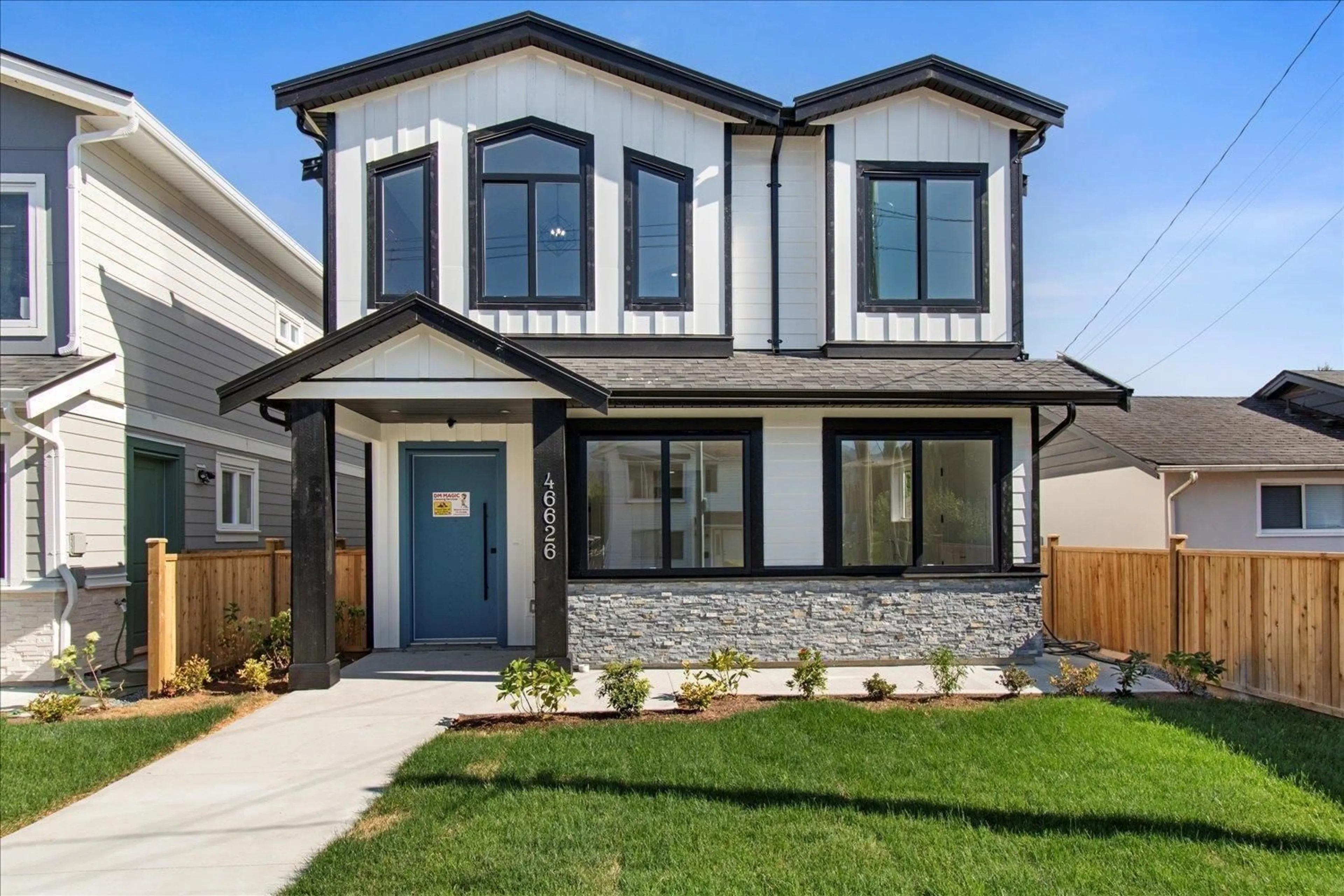 Home with brick exterior material, street for 46626 PORTAGE AVENUE, Chilliwack British Columbia V2P3G5
