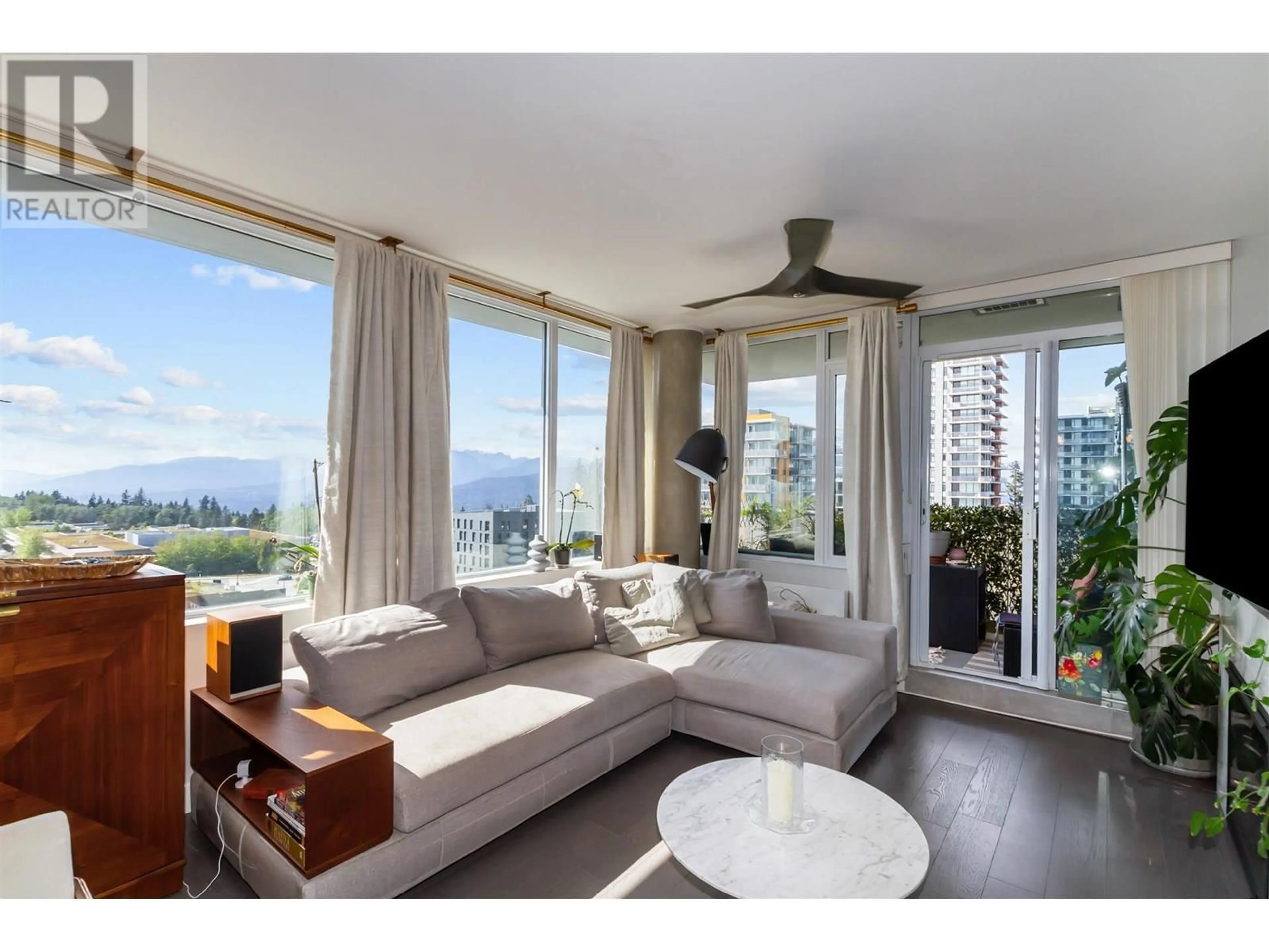 Living room with furniture, unknown for 1007 - 9393 TOWER ROAD, Burnaby British Columbia V5E0E2