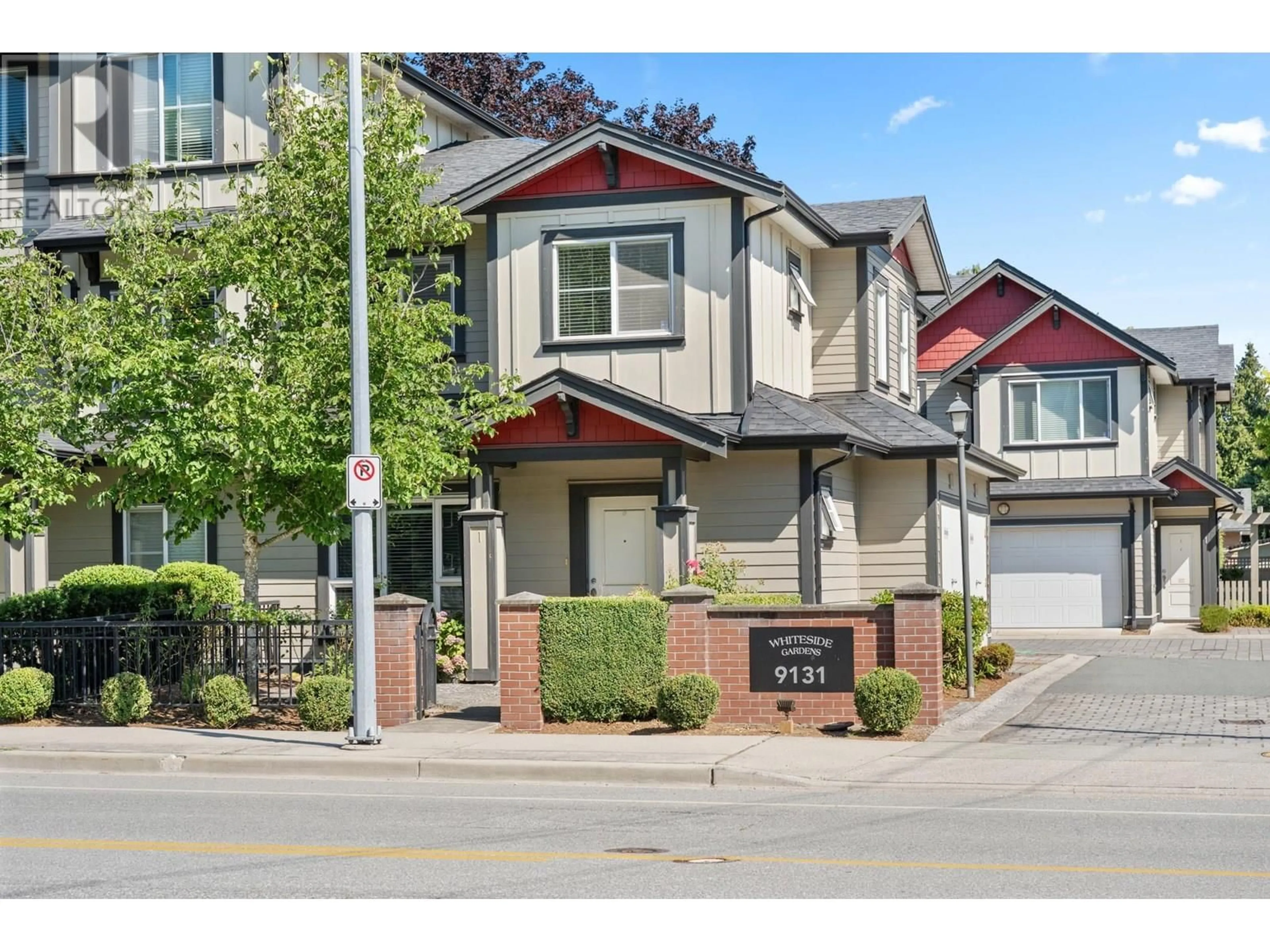 Home with brick exterior material, street for 9 - 9131 WILLIAMS ROAD, Richmond British Columbia V7A1G8