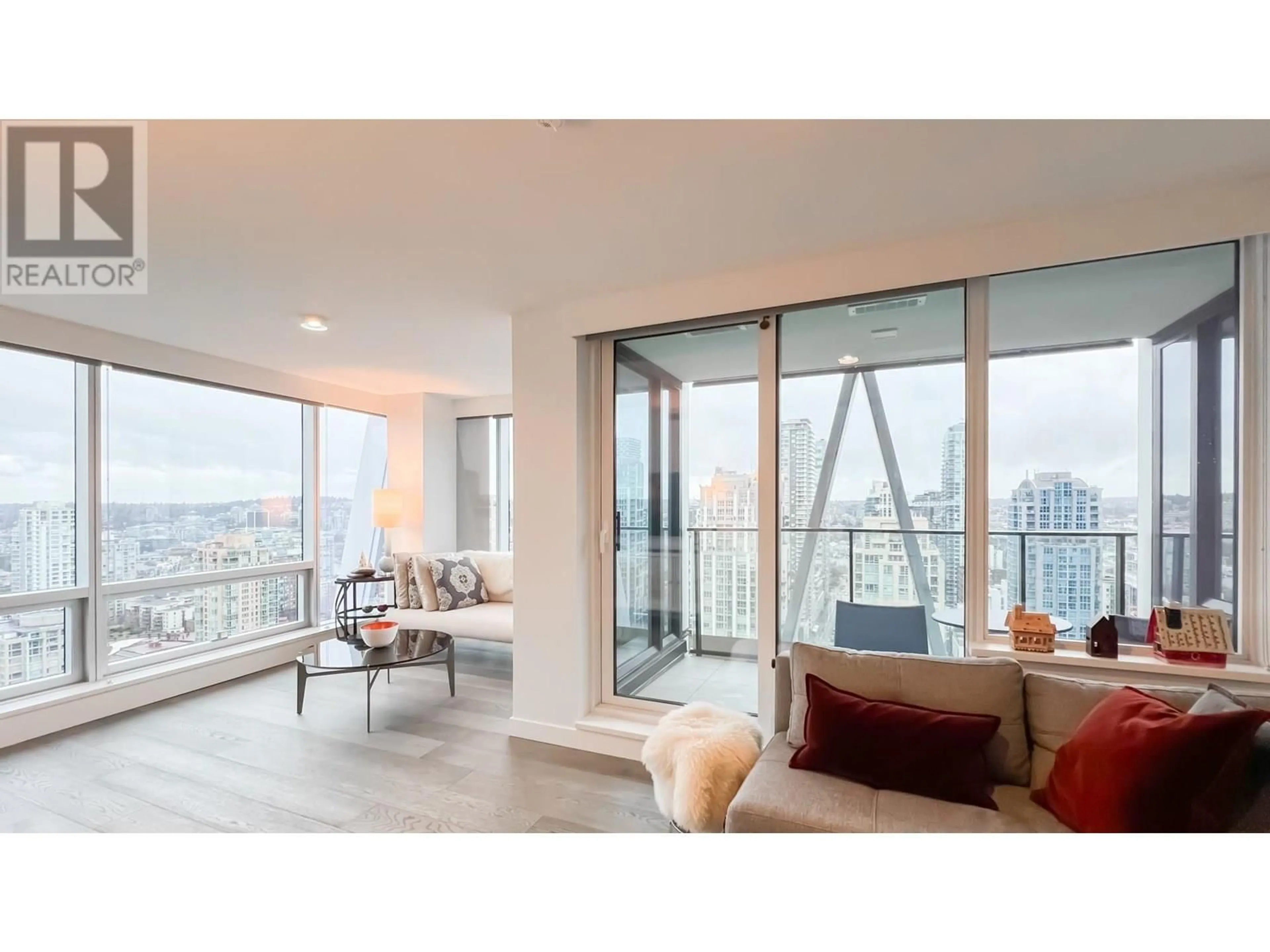 Living room with furniture, unknown for 2705 - 1111 RICHARDS STREET, Vancouver British Columbia V6B0S3