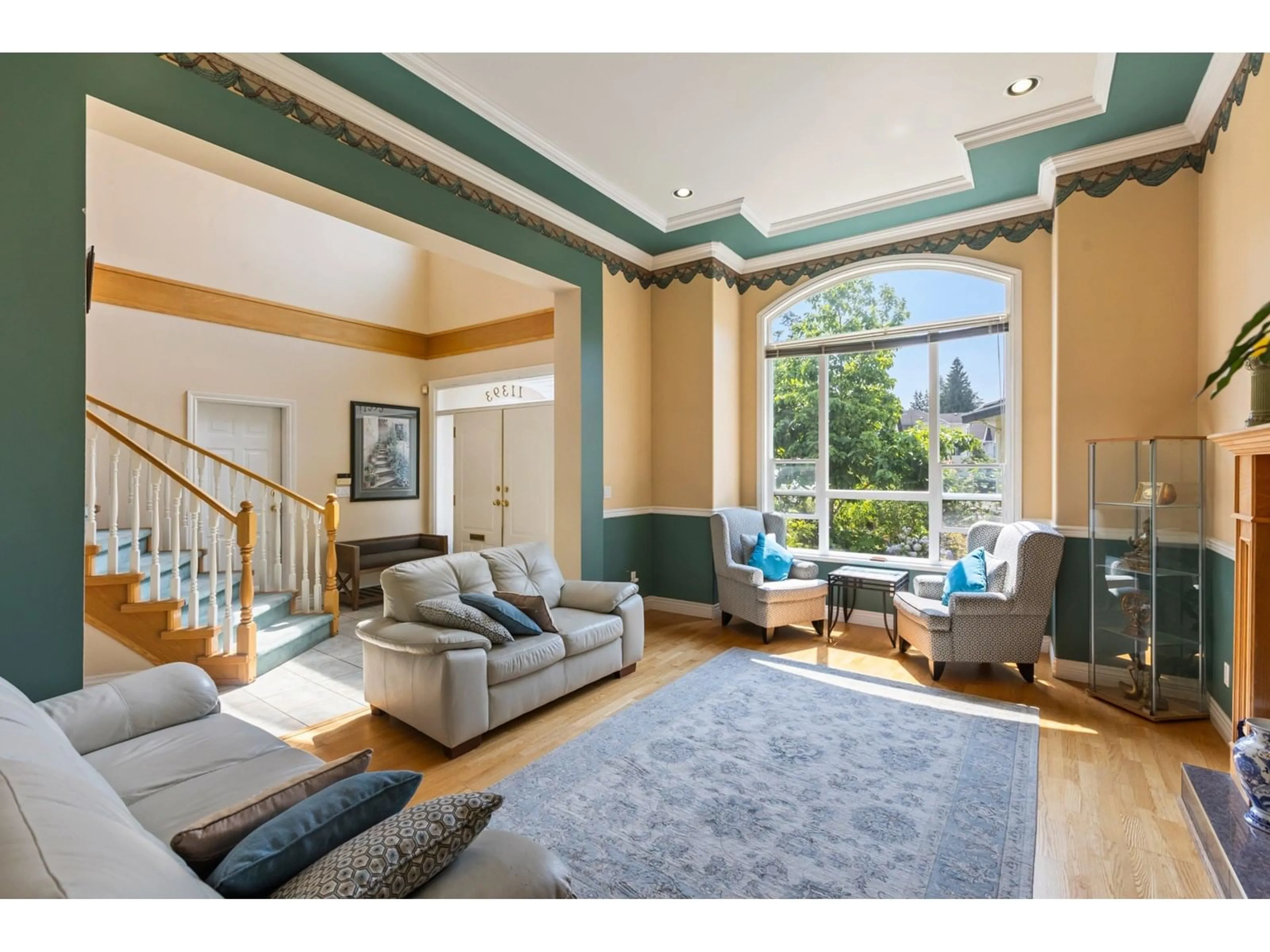 Living room with furniture, unknown for 11393 ROYAL, Surrey British Columbia V3V6V5