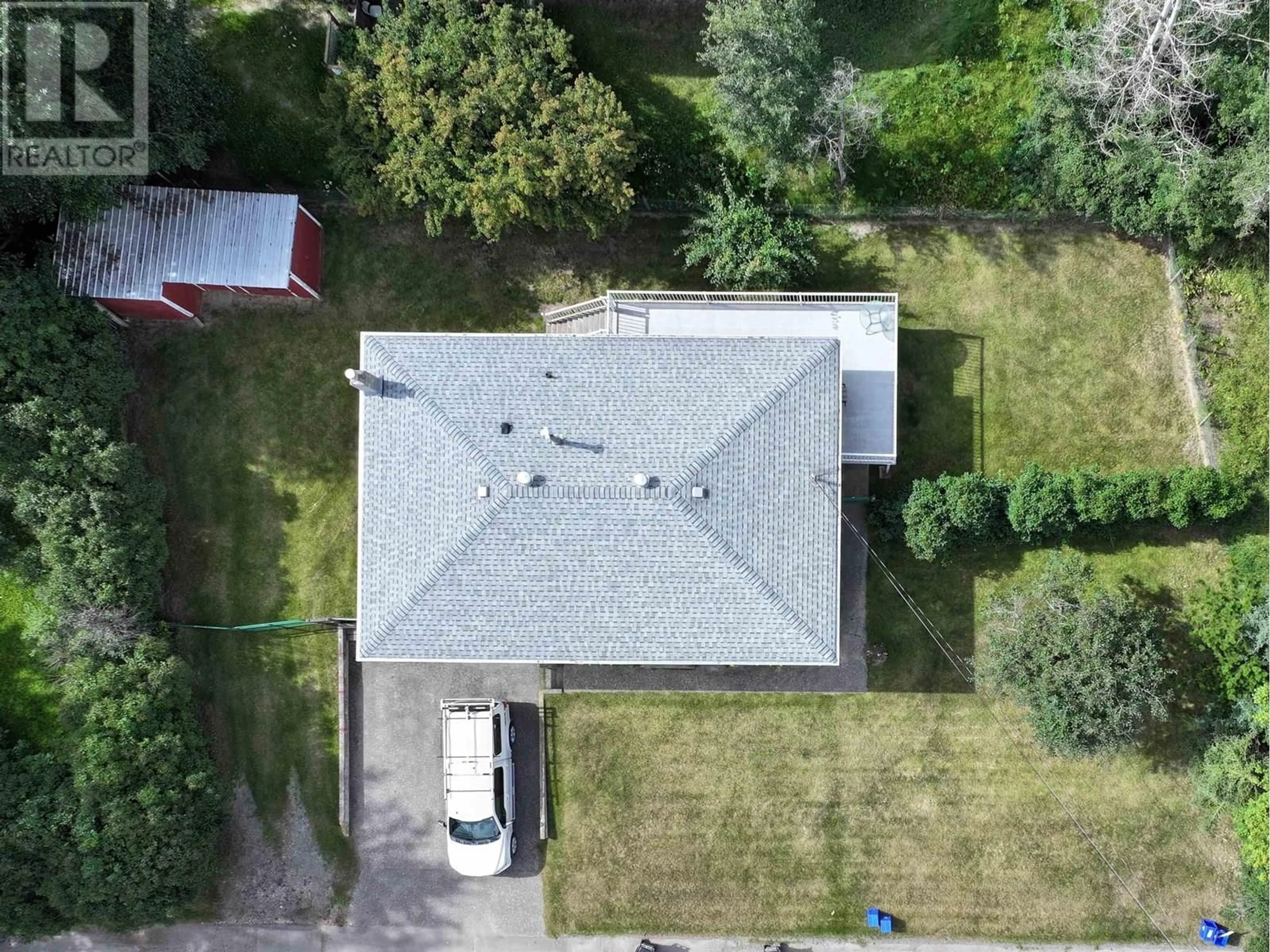A pic from outside/outdoor area/front of a property/back of a property/a pic from drone, street for 257 WARDEN STREET, Quesnel British Columbia V2J1C4