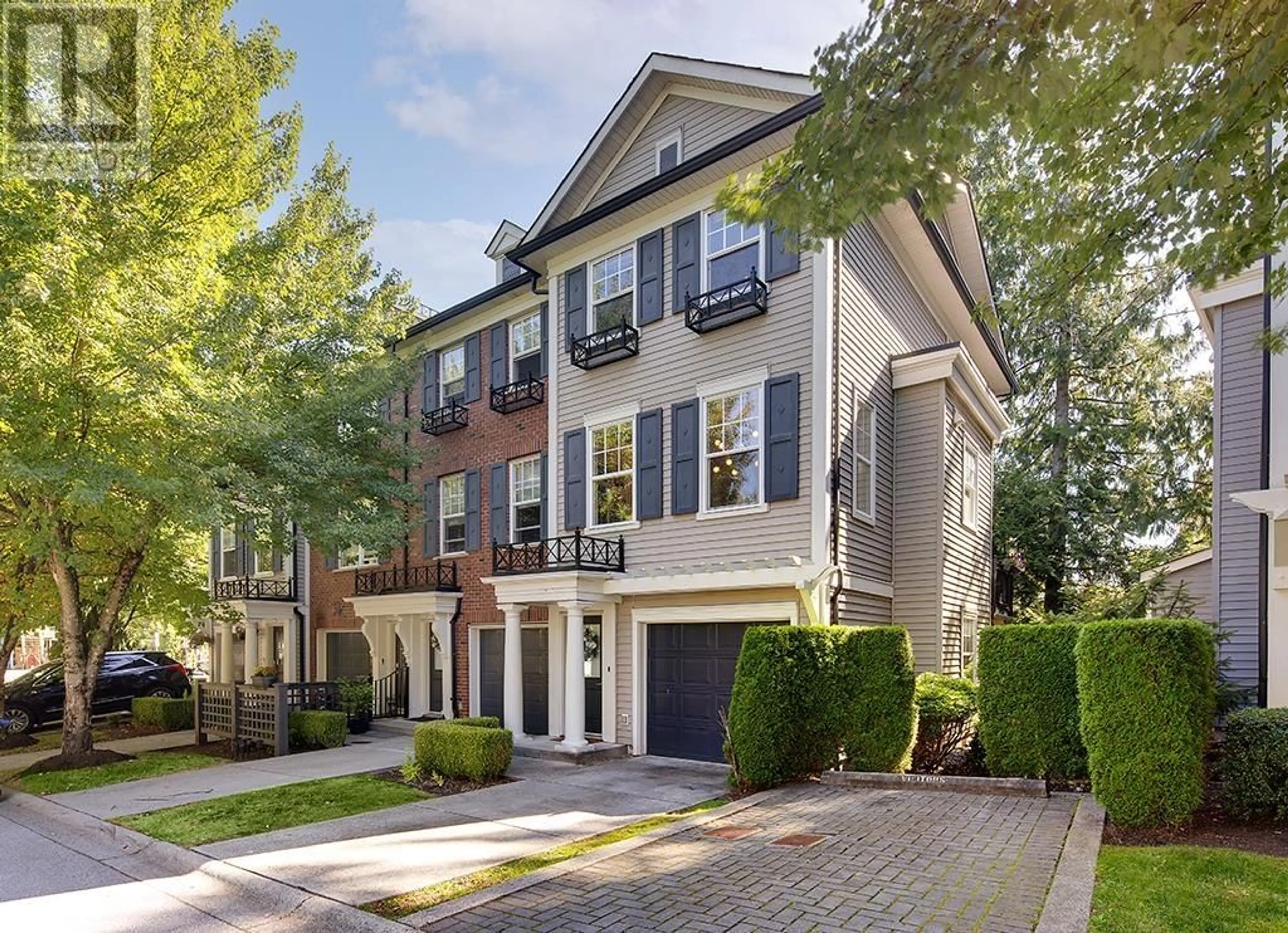 Home with brick exterior material, street for 4 - 102 FRASER STREET, Port Moody British Columbia V3H0C7