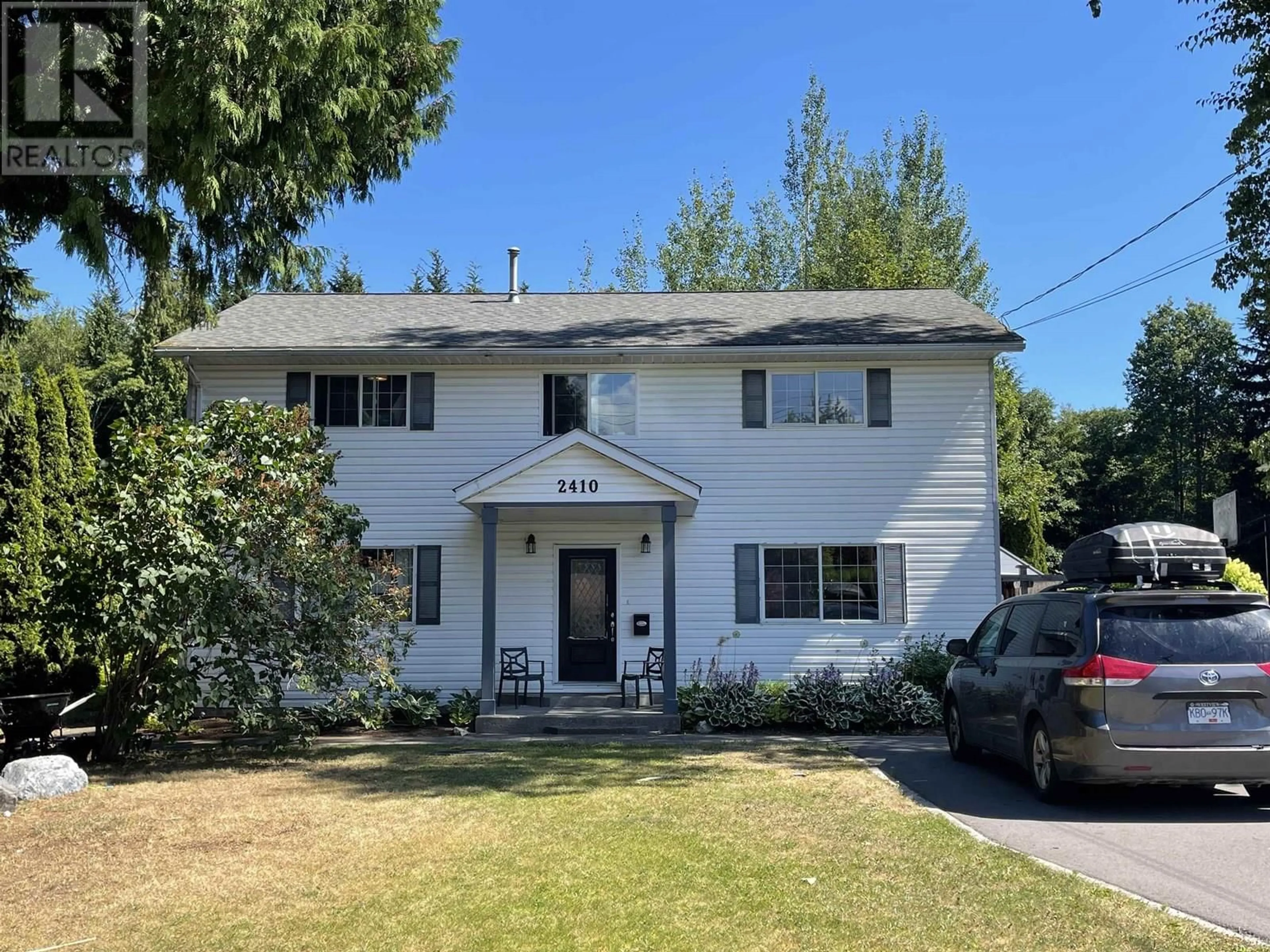 Home with vinyl exterior material, street for 2410 KALUM STREET, Terrace British Columbia V8G2M3