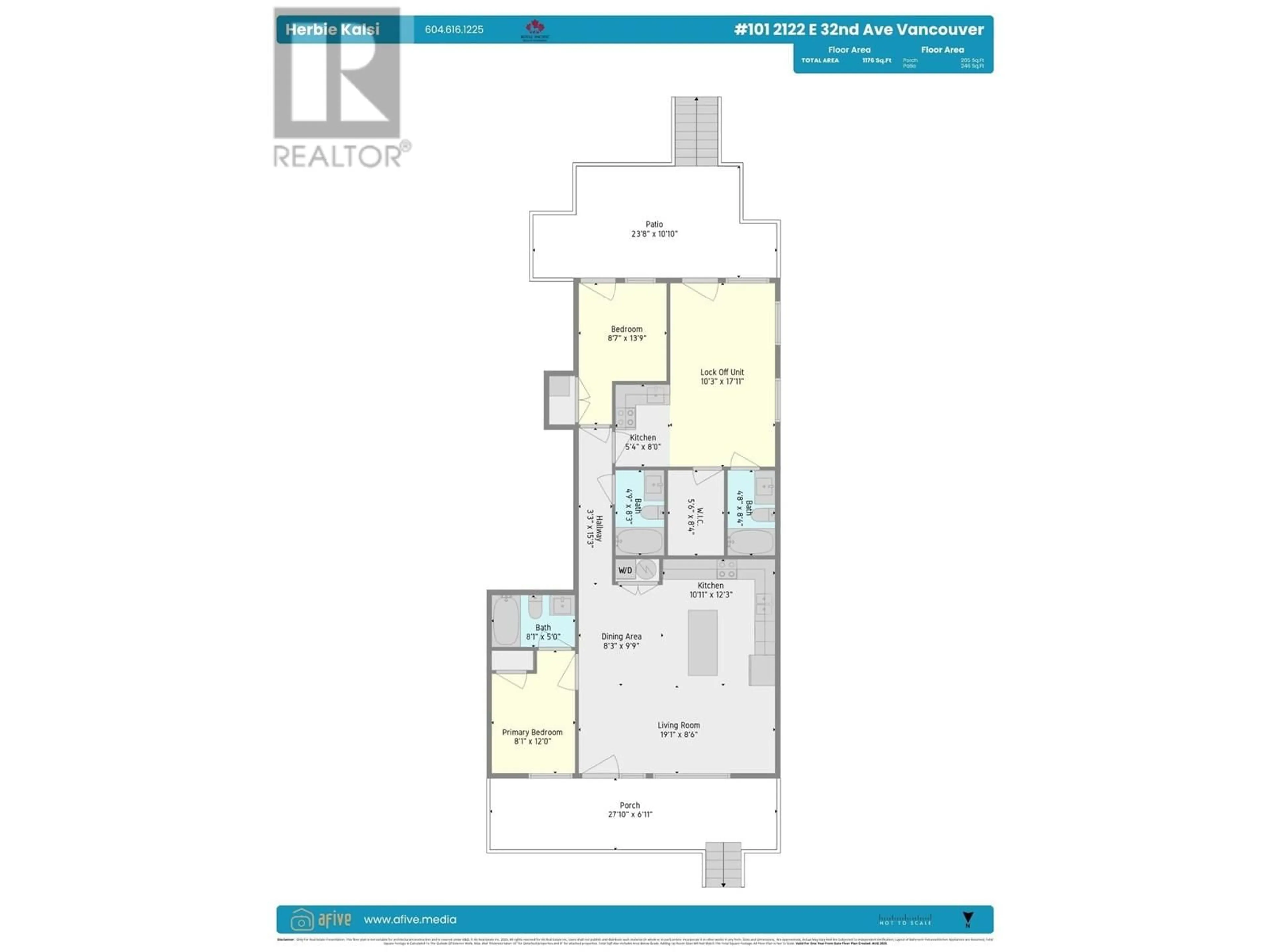 Floor plan for 101 - 2122 32ND AVENUE, Vancouver British Columbia V5N3B9