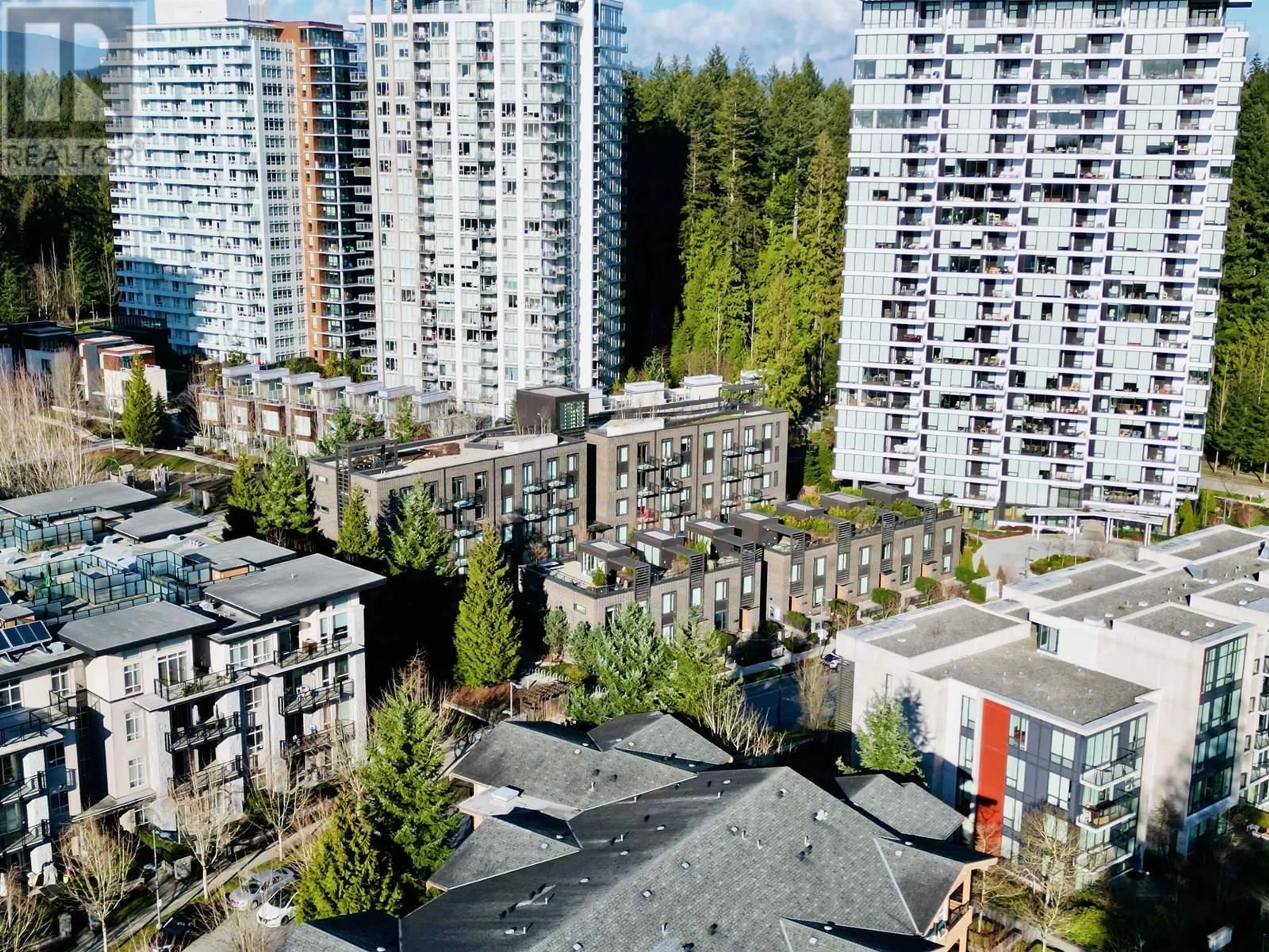 A pic from outside/outdoor area/front of a property/back of a property/a pic from drone, city buildings view from balcony for 408 - 5681 BIRNEY AVENUE, Vancouver British Columbia V6S0L5