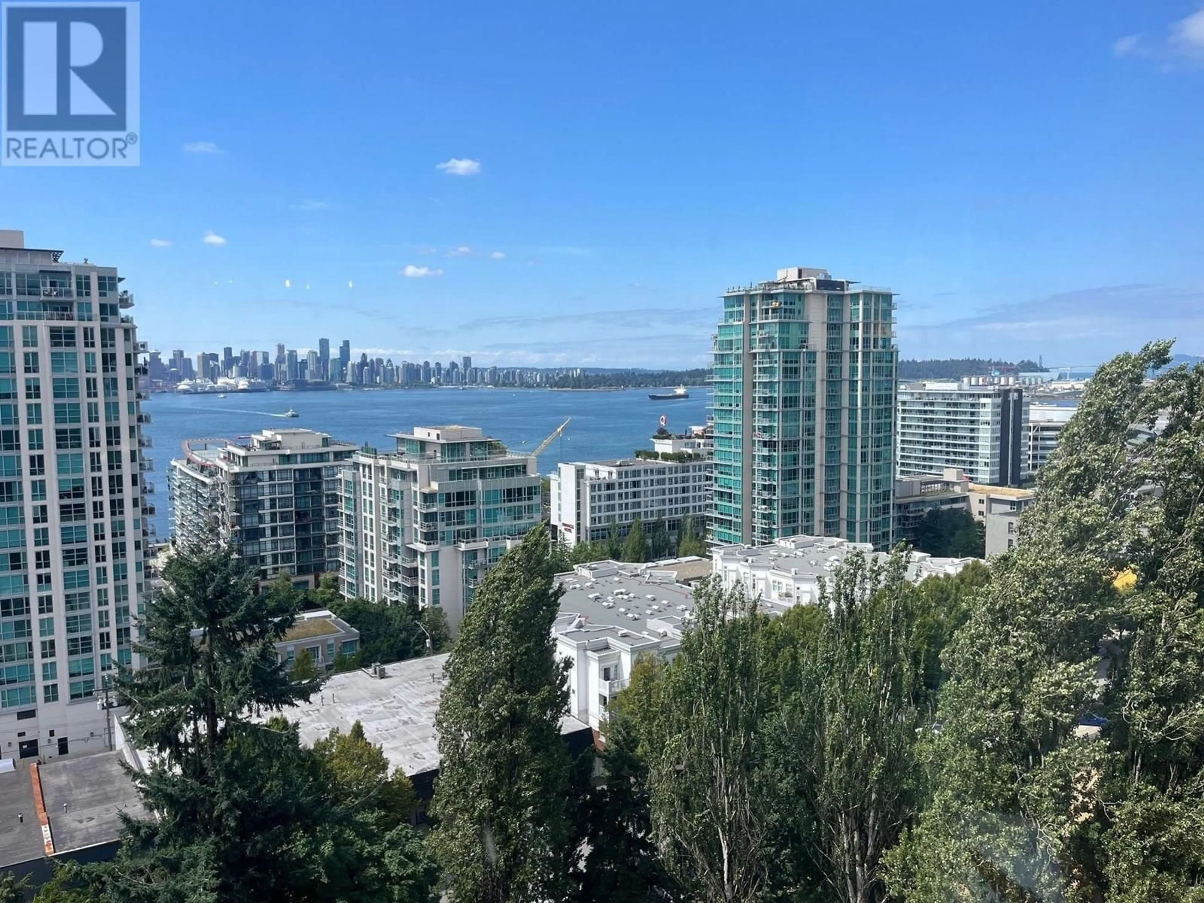 A pic from outside/outdoor area/front of a property/back of a property/a pic from drone, water/lake/river/ocean view for 1201 - 145 ST. GEORGES AVENUE, North Vancouver British Columbia V7L3G8