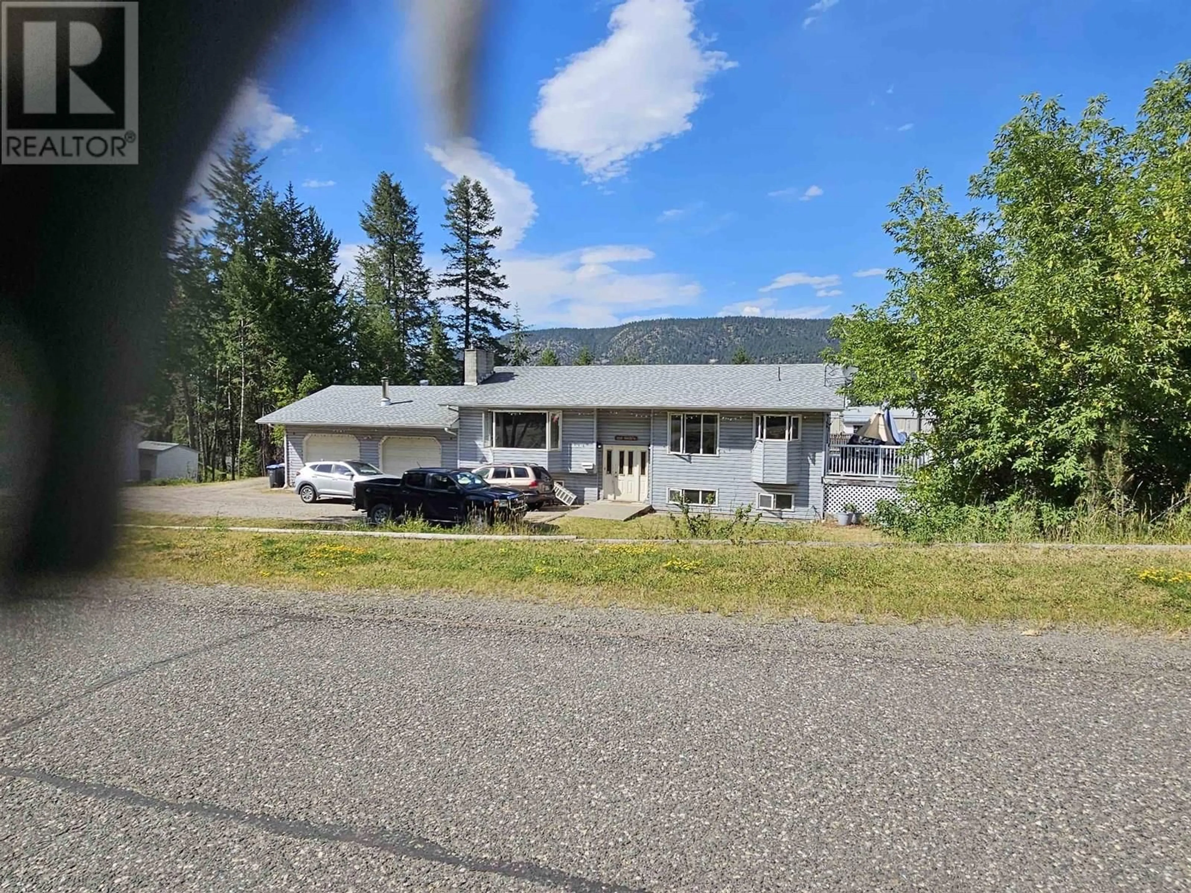 A pic from outside/outdoor area/front of a property/back of a property/a pic from drone, mountain view for 1720 HAZEL STREET, Williams Lake British Columbia V2G3C8