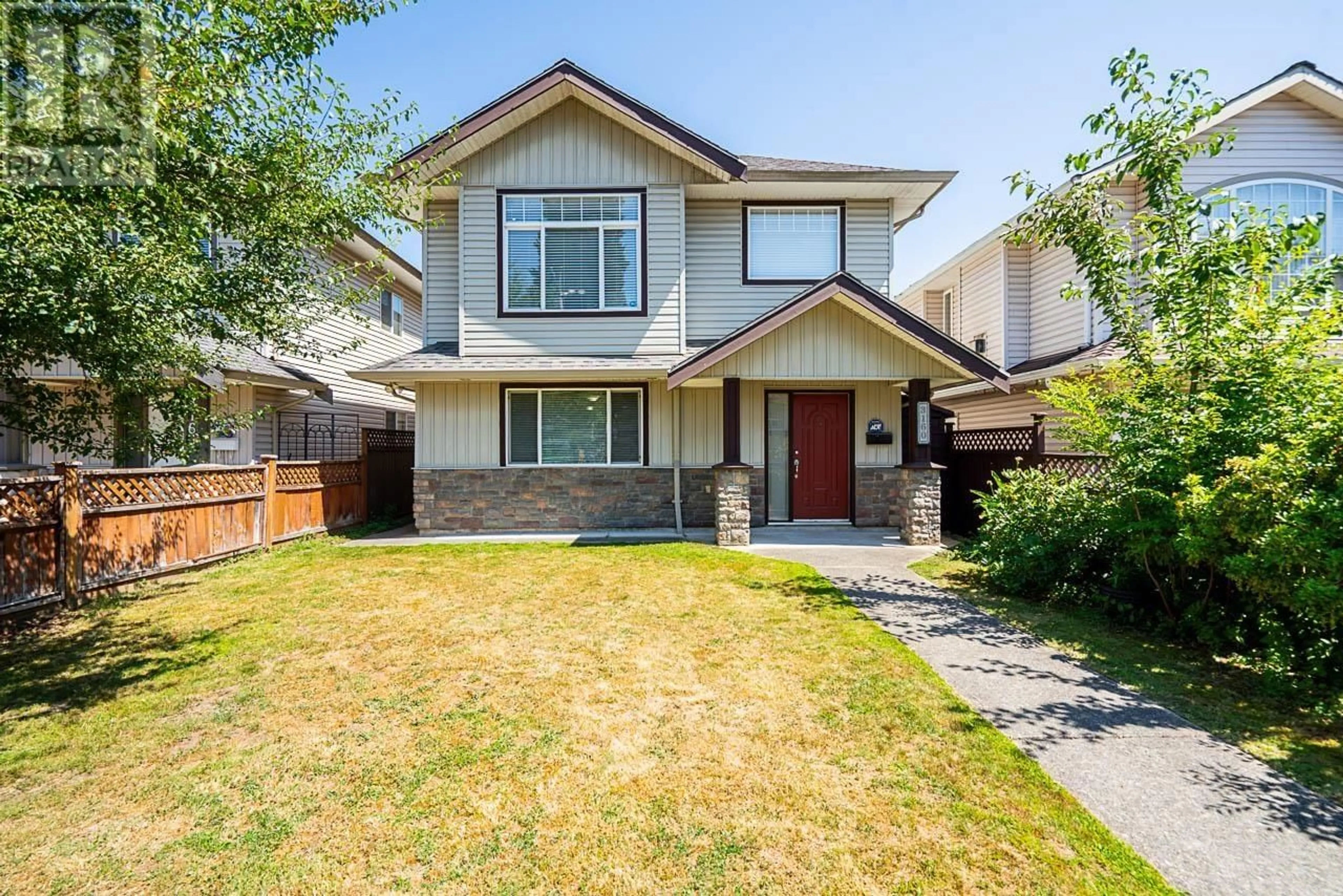 Home with vinyl exterior material, street for 3160 JERVIS STREET, Port Coquitlam British Columbia V3C3H7