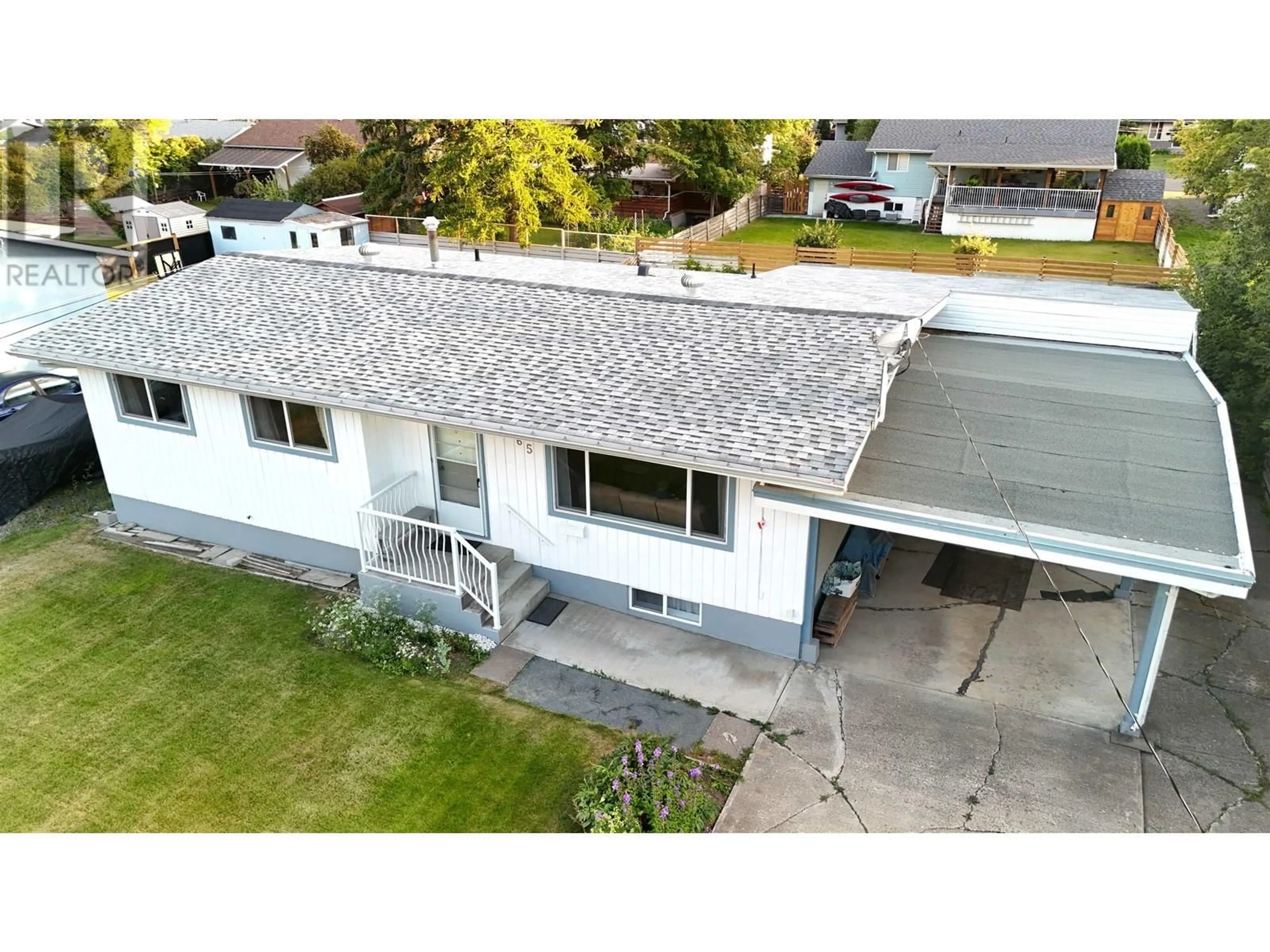 A pic from outside/outdoor area/front of a property/back of a property/a pic from drone, unknown for 1065 PIGEON AVENUE, Williams Lake British Columbia V2G2B8