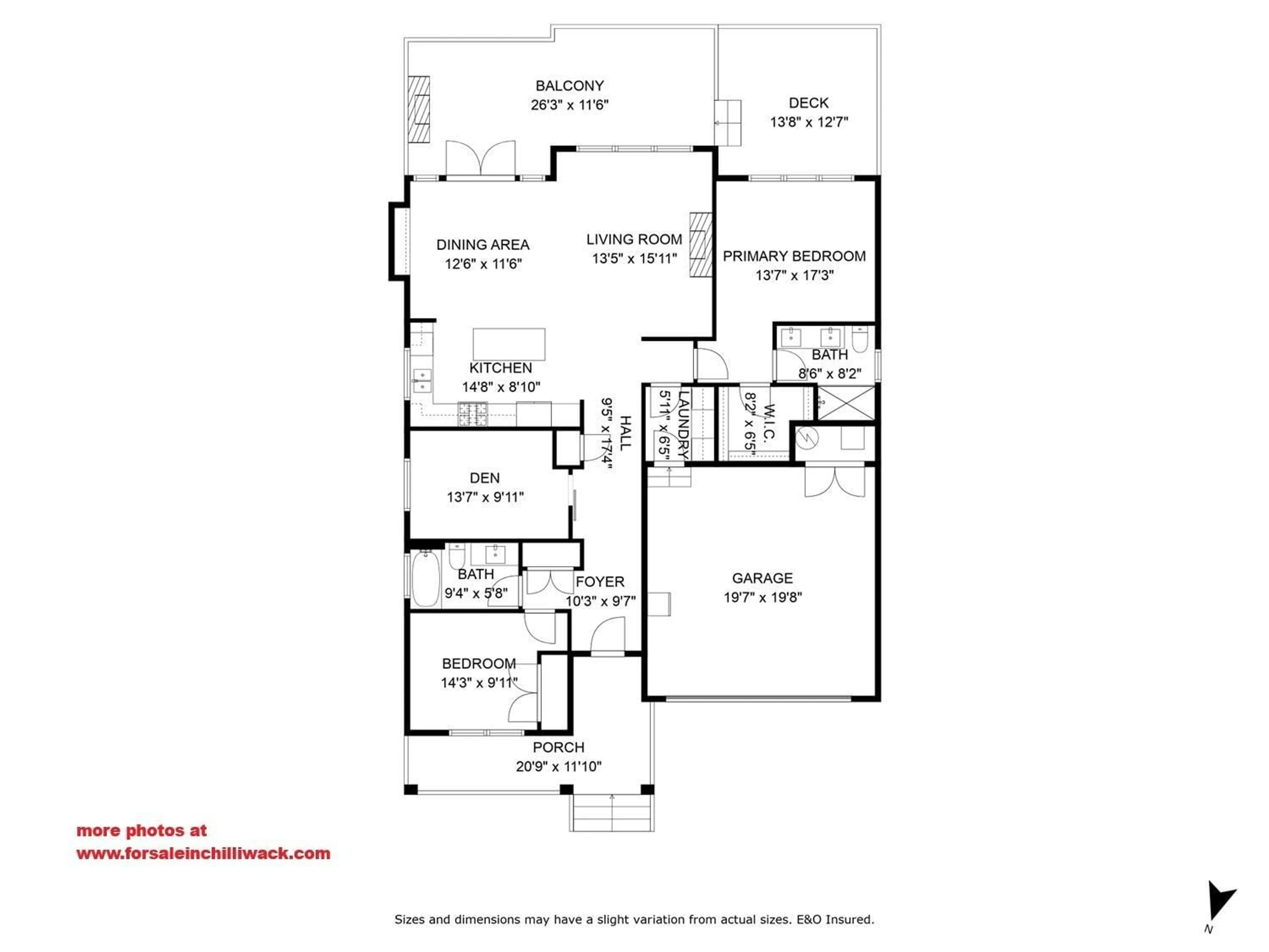 Floor plan for 43325 CREEKSIDE CIRCLE, Lindell Beach British Columbia V2R0Z4