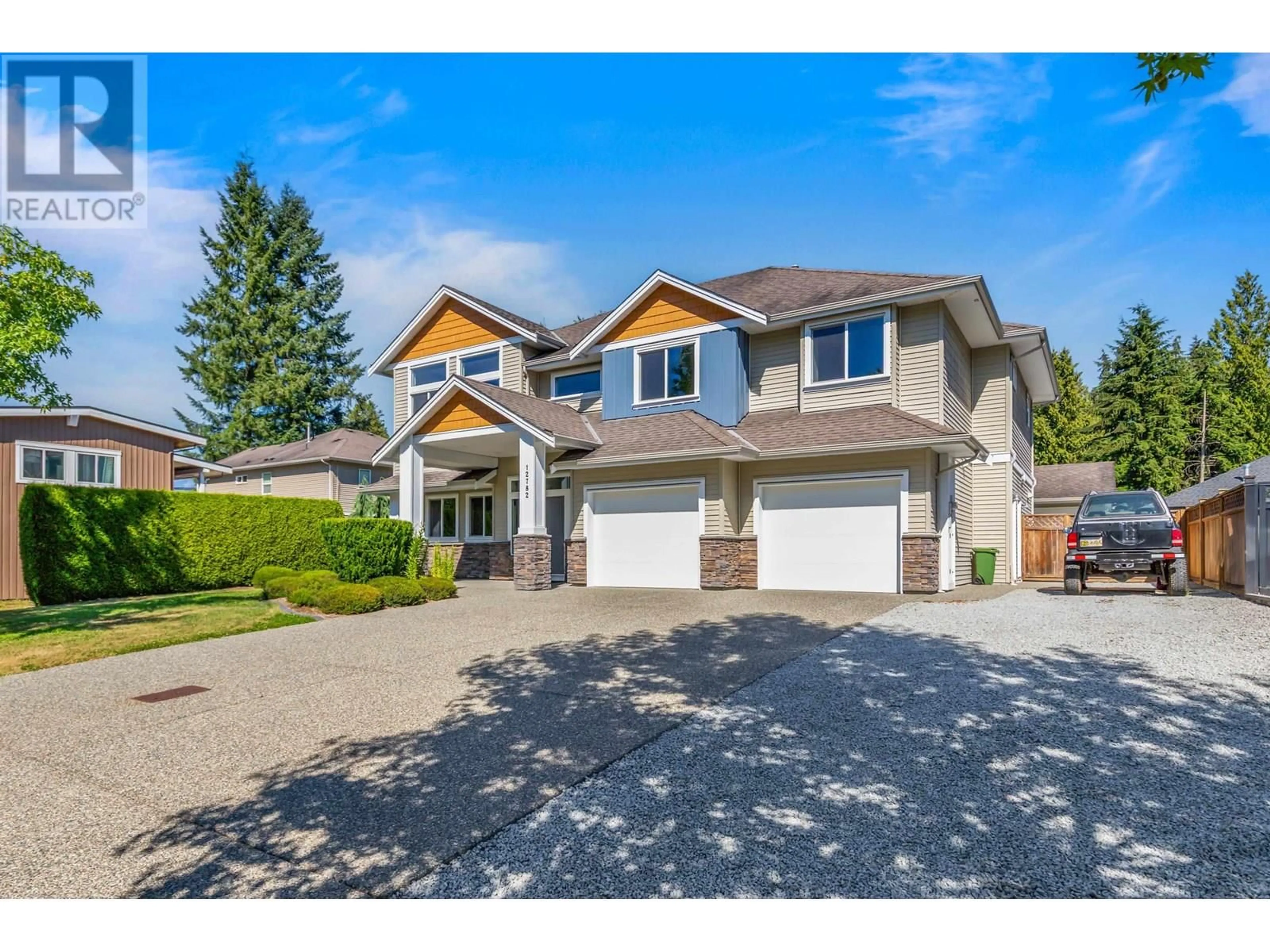 Home with vinyl exterior material, street for 12782 228A STREET, Maple Ridge British Columbia V2X2K7
