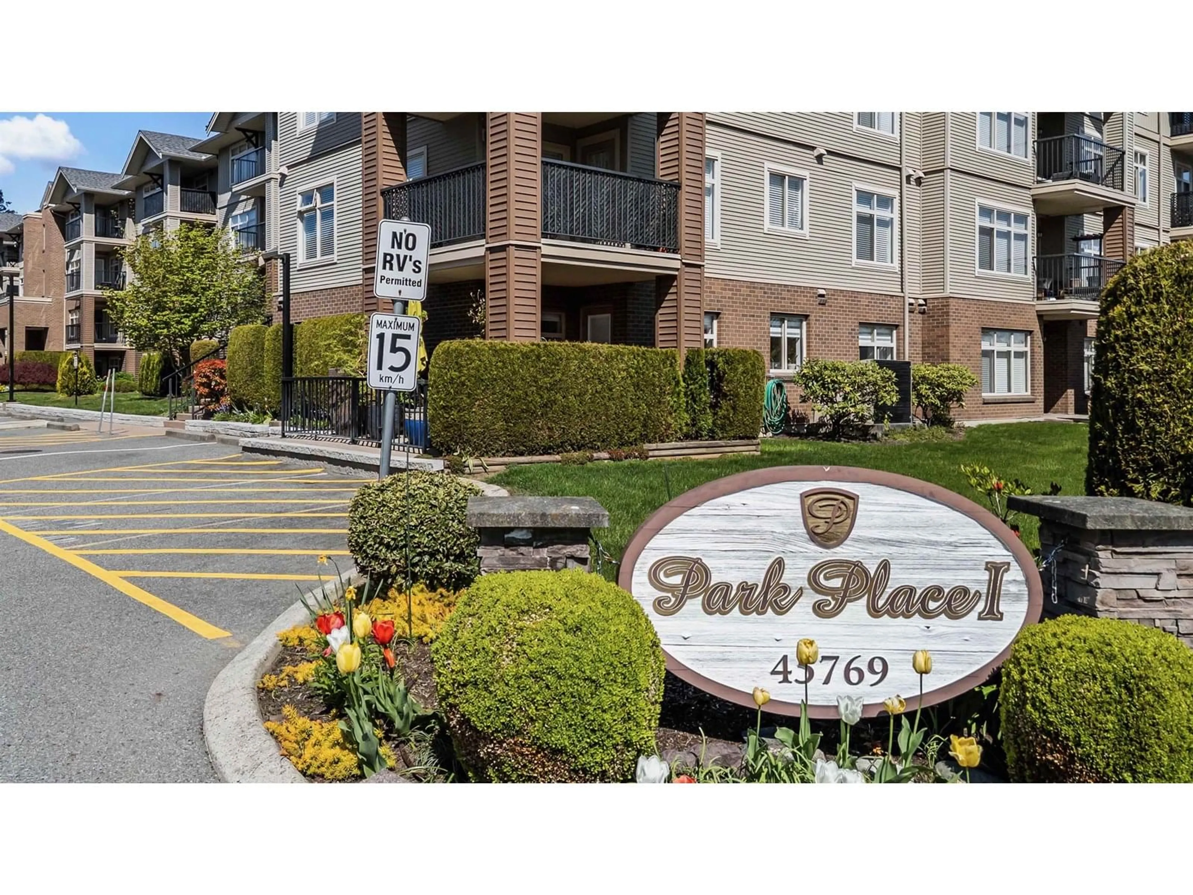 Patio, street for 410 - 45769 STEVENSON ROAD, Chilliwack British Columbia V2R5Z2