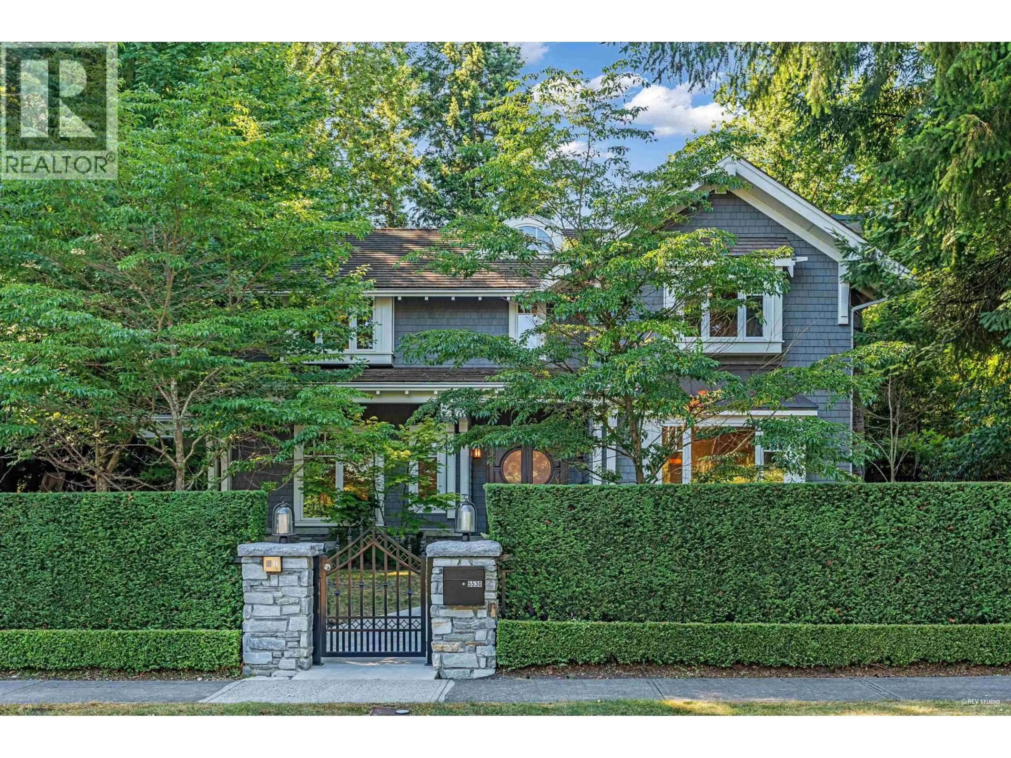 Home with brick exterior material, street for 5530 MCMASTER ROAD, Vancouver British Columbia V6T1J8