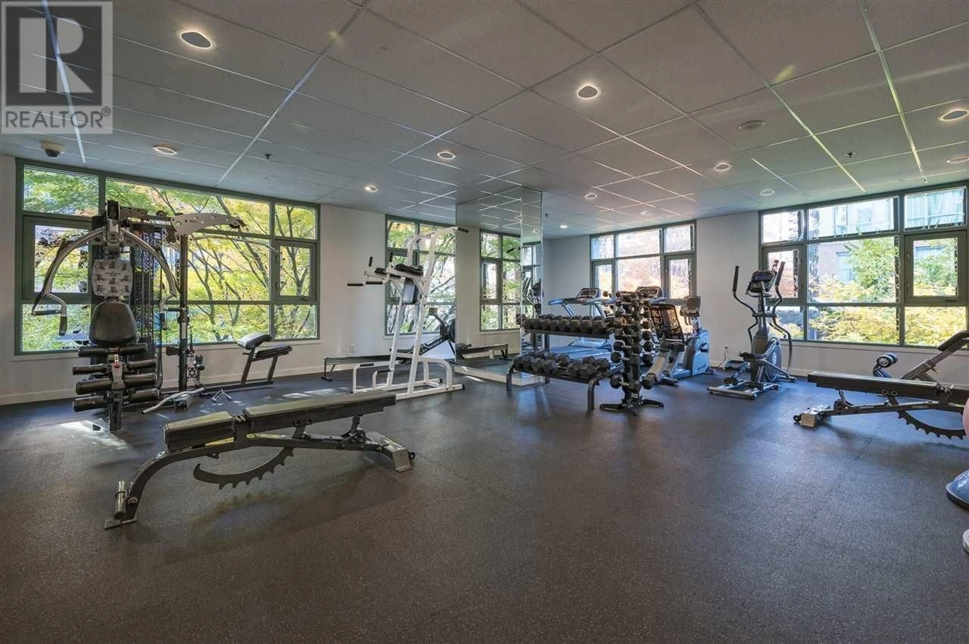 Gym or fitness room for 1401 - 1188 HOWE STREET, Vancouver British Columbia V6Z2S8