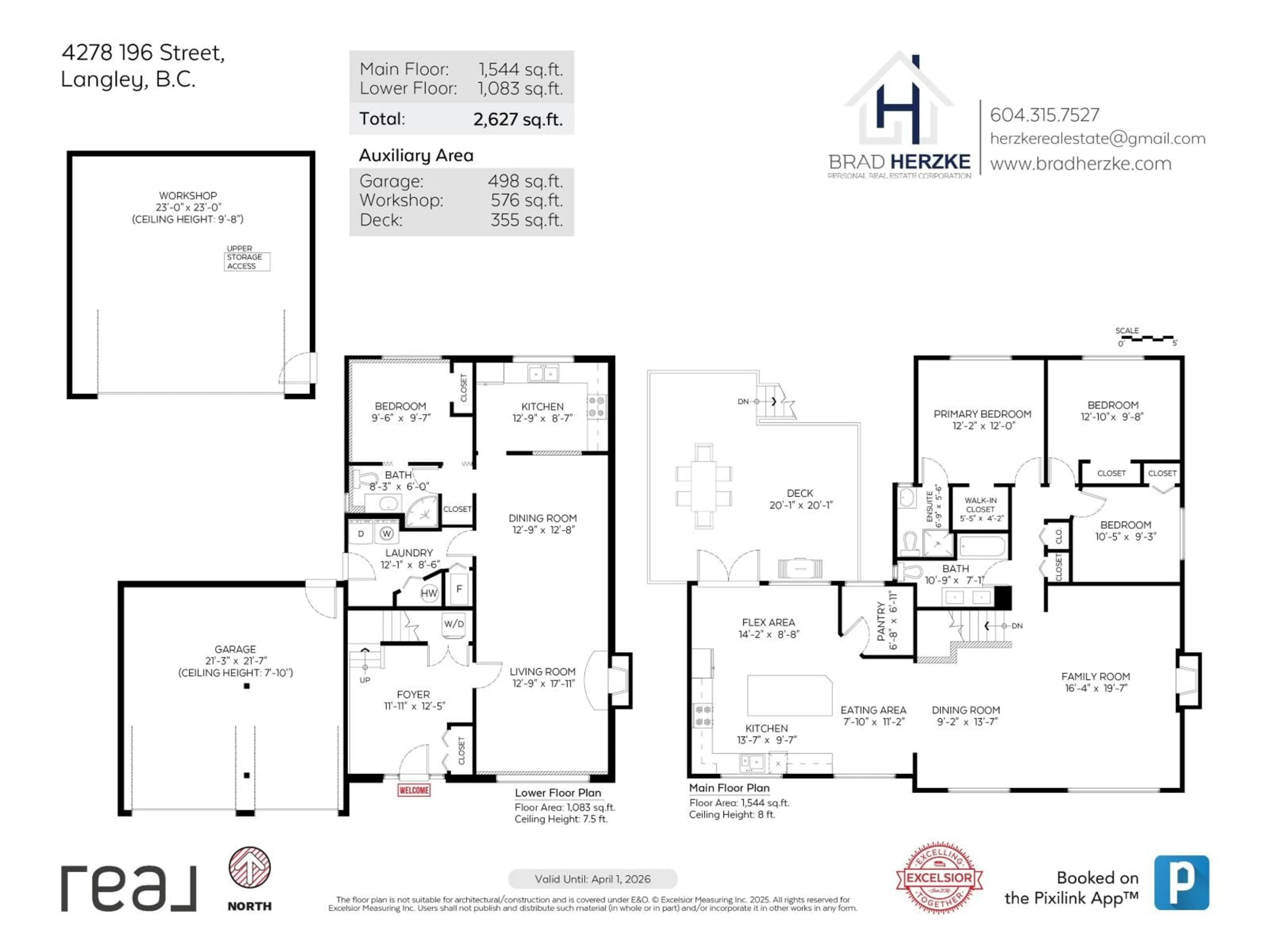 Floor plan for 4278 196, Langley British Columbia V3A1A2
