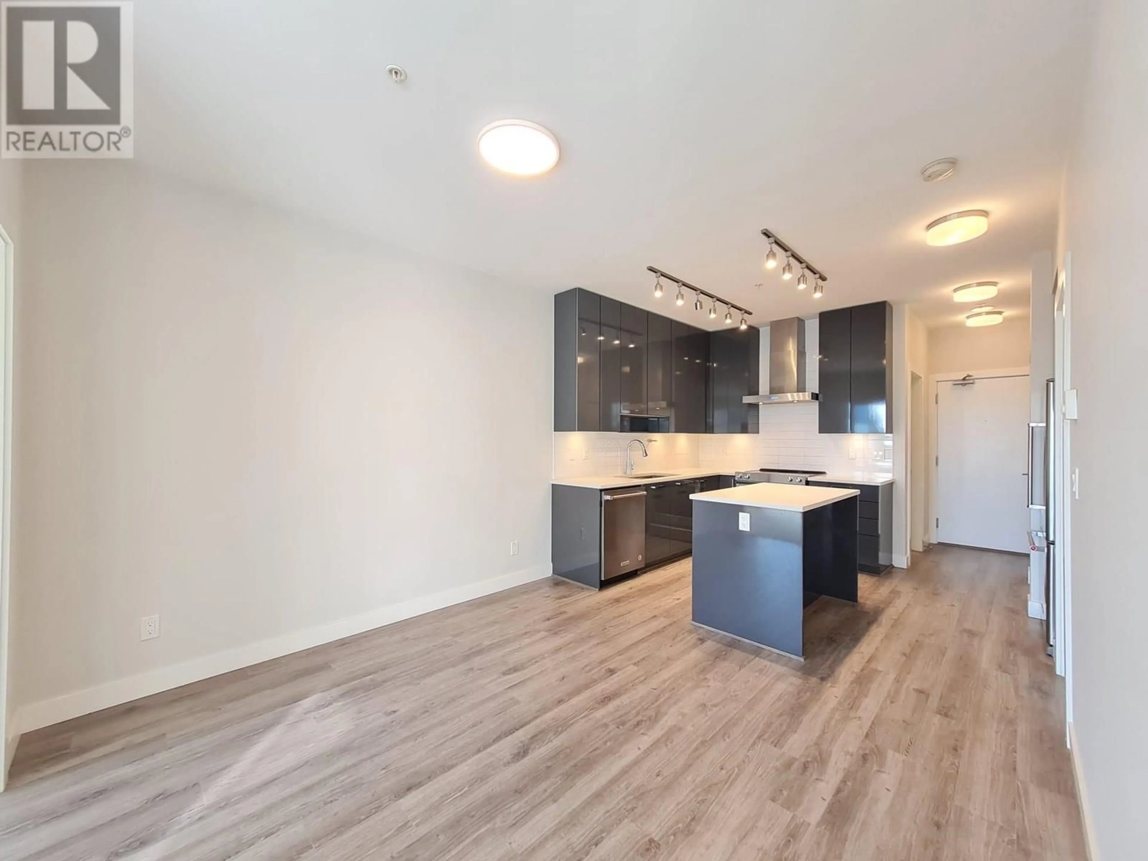 Open concept kitchen, wood/laminate floor for 205 - 1768 GILMORE AVENUE, Burnaby British Columbia V5C0L4