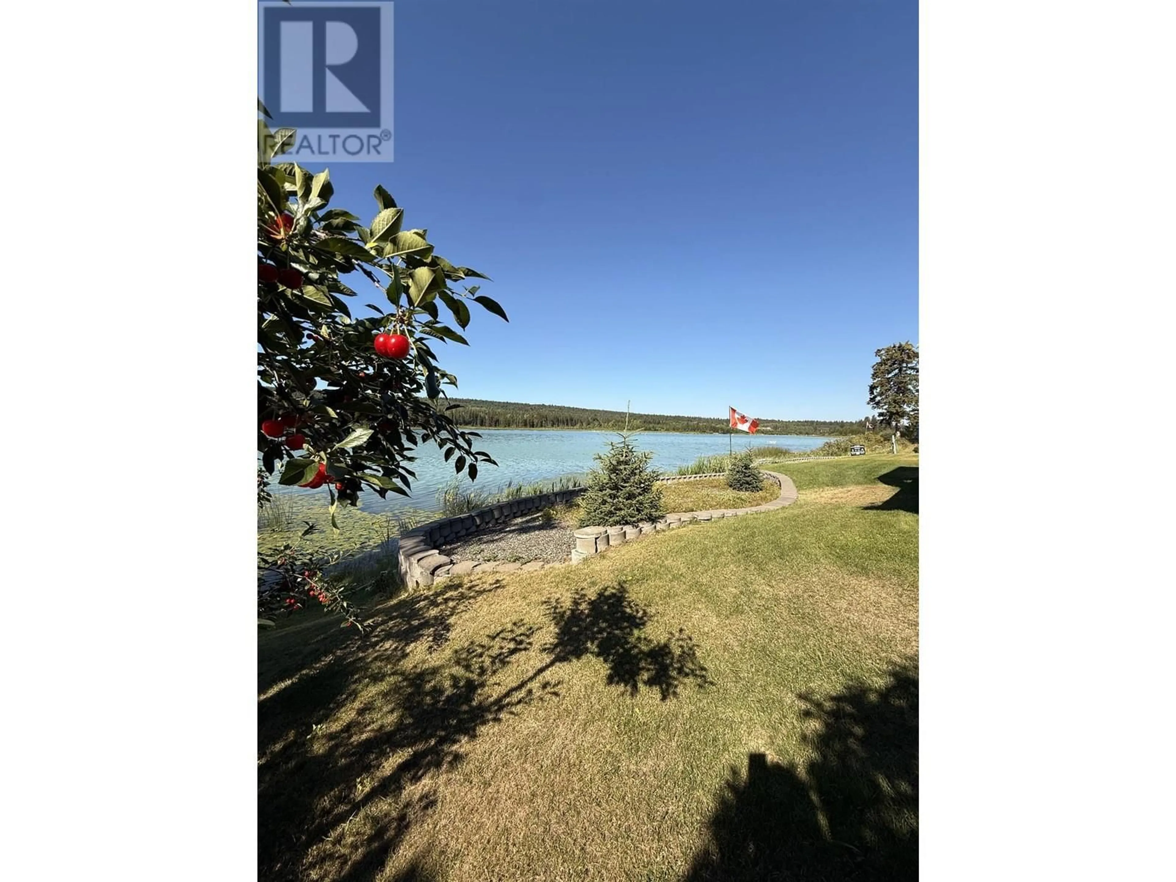 A pic from outside/outdoor area/front of a property/back of a property/a pic from drone, water/lake/river/ocean view for 3456 DUNSMUIR ROAD, Lac La Hache British Columbia V0K1T1