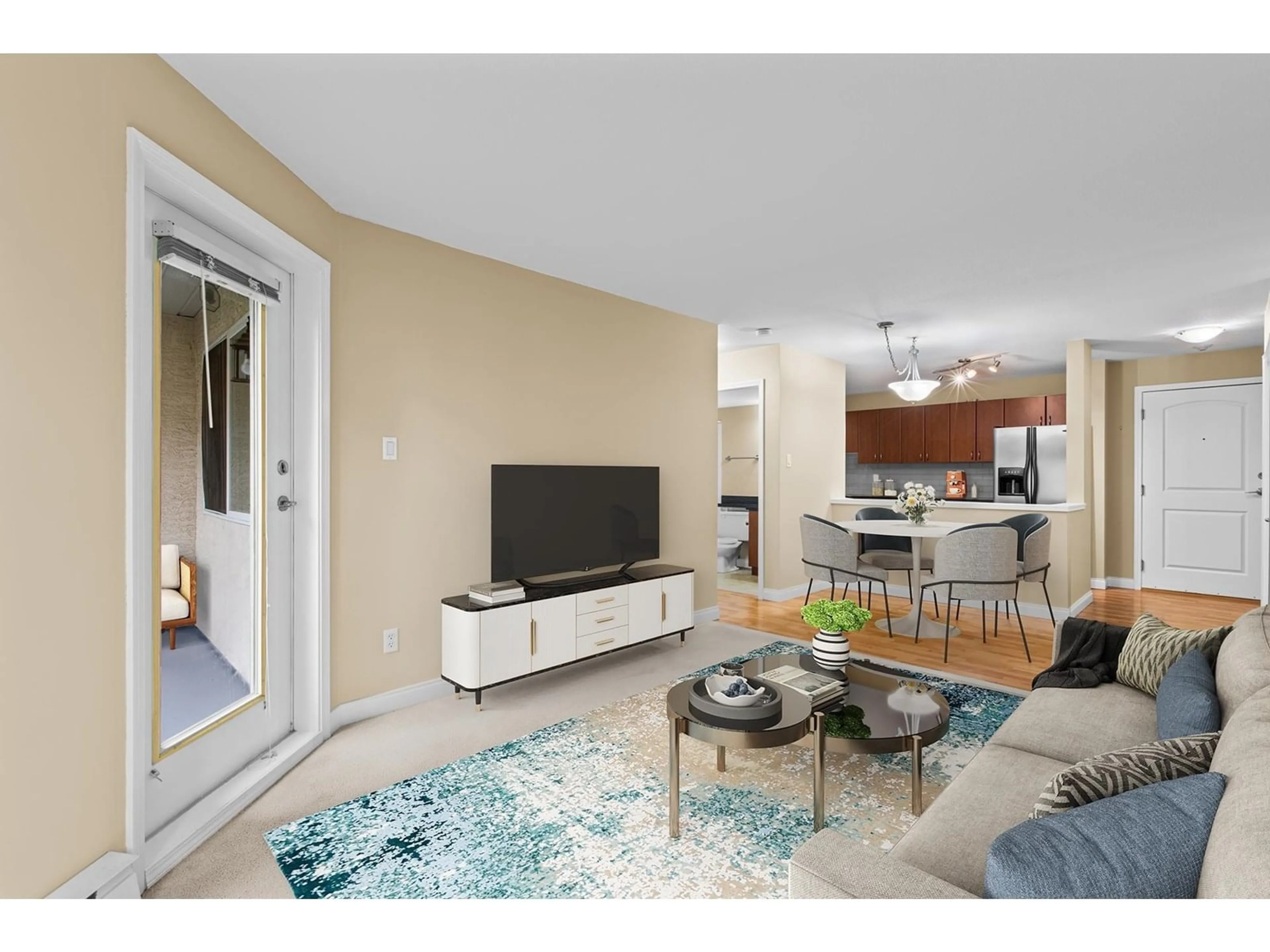 Living room with furniture, unknown for 103 - 3063 IMMEL, Abbotsford British Columbia V2S4L3