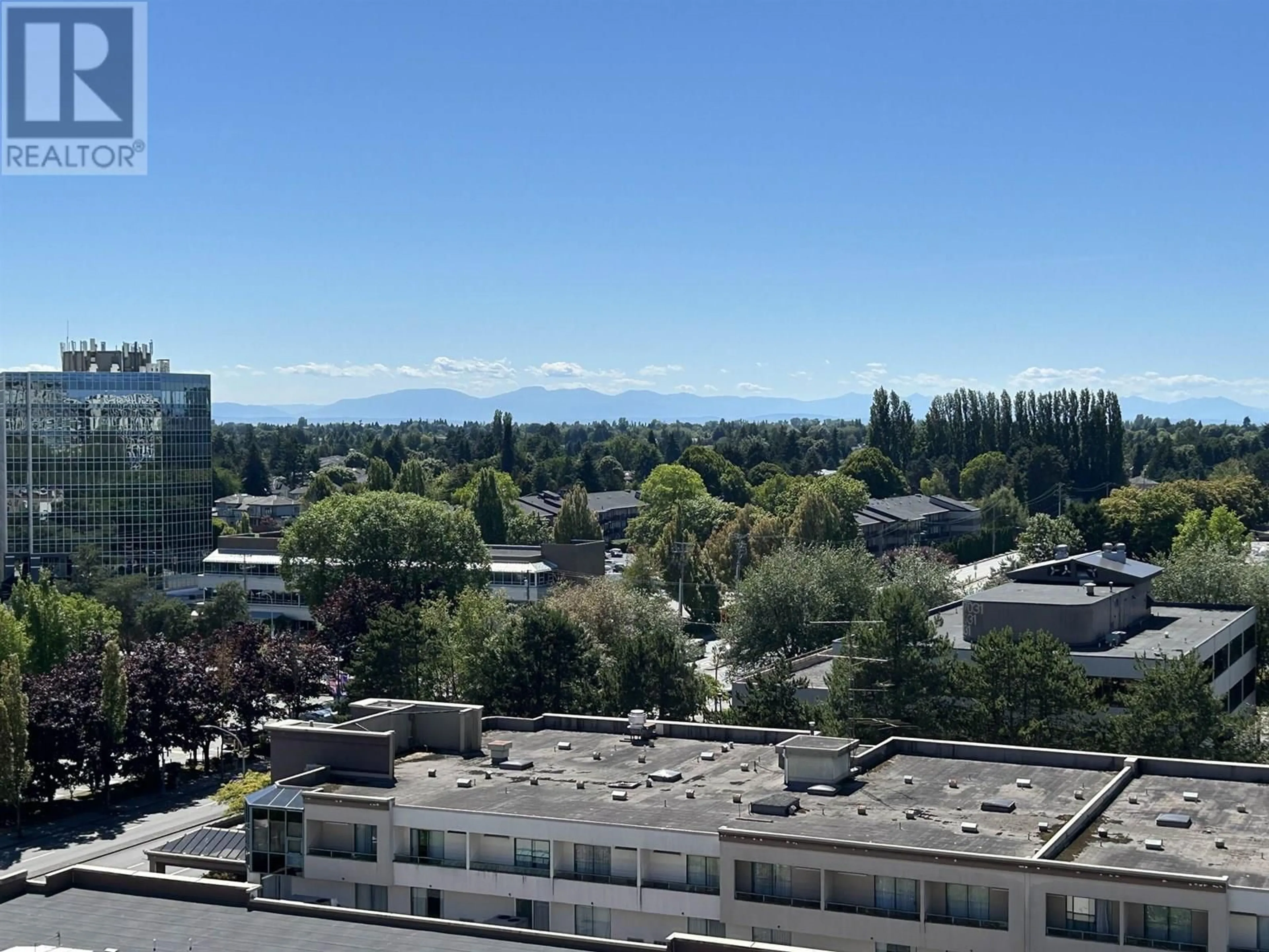 A pic from outside/outdoor area/front of a property/back of a property/a pic from drone, mountain view for 1201 - 5911 ALDERBRIDGE WAY, Richmond British Columbia V6X4C6