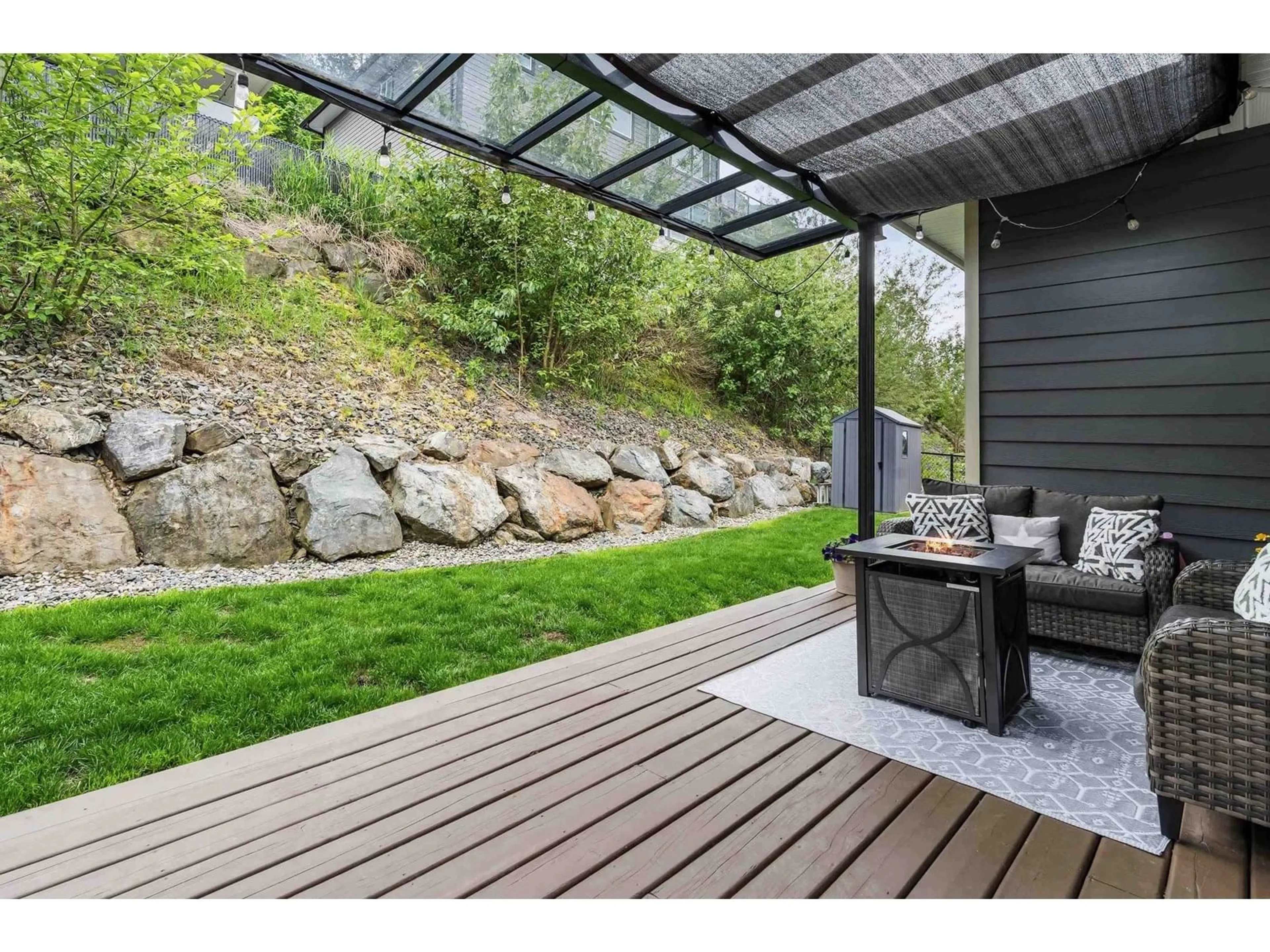 Patio, mountain view for 62 - 50778 LEDGESTONE PLACE, Chilliwack British Columbia V2P0E7