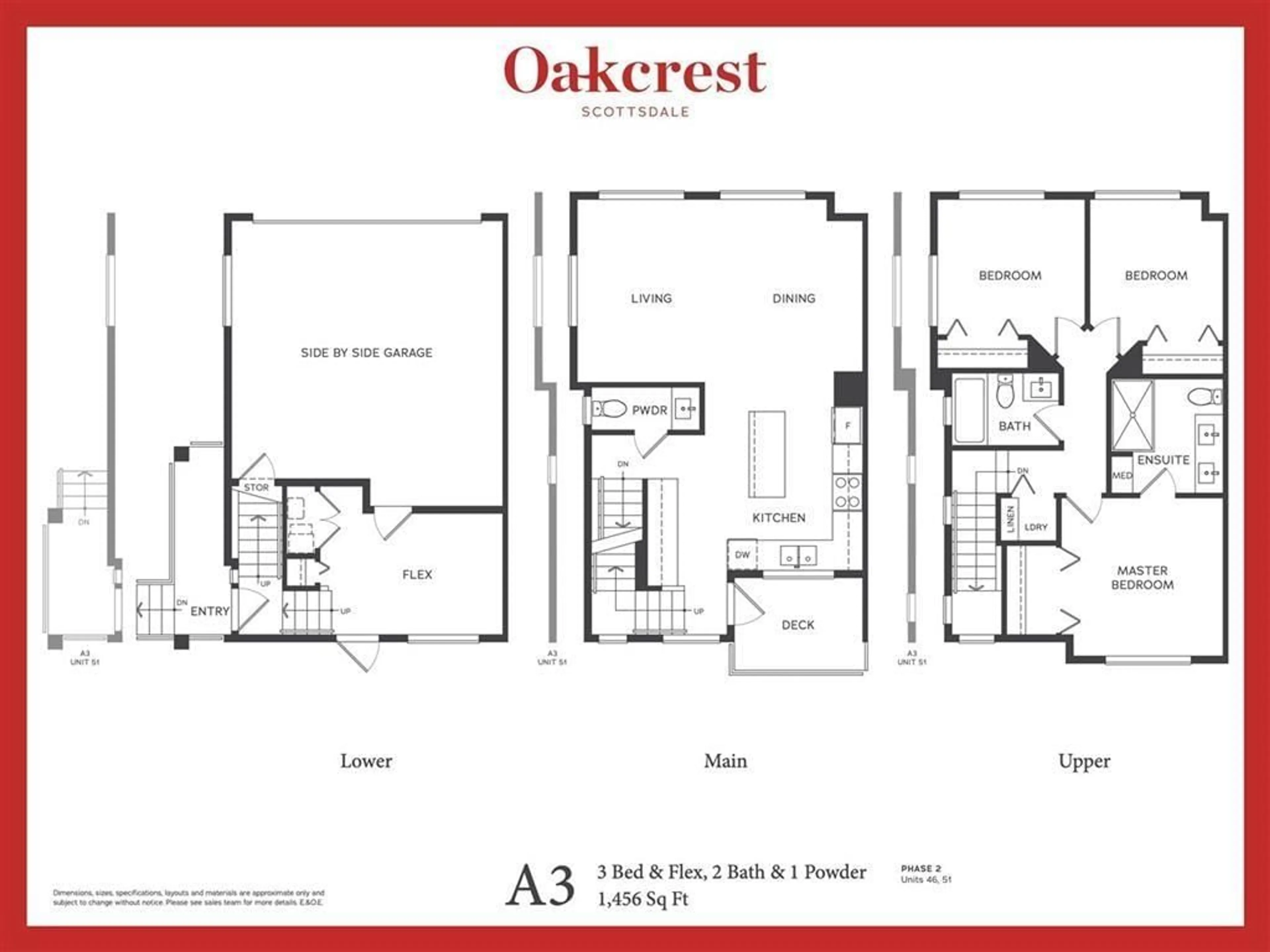 Floor plan for 51 - 11556 72A, Delta British Columbia V4C1A9