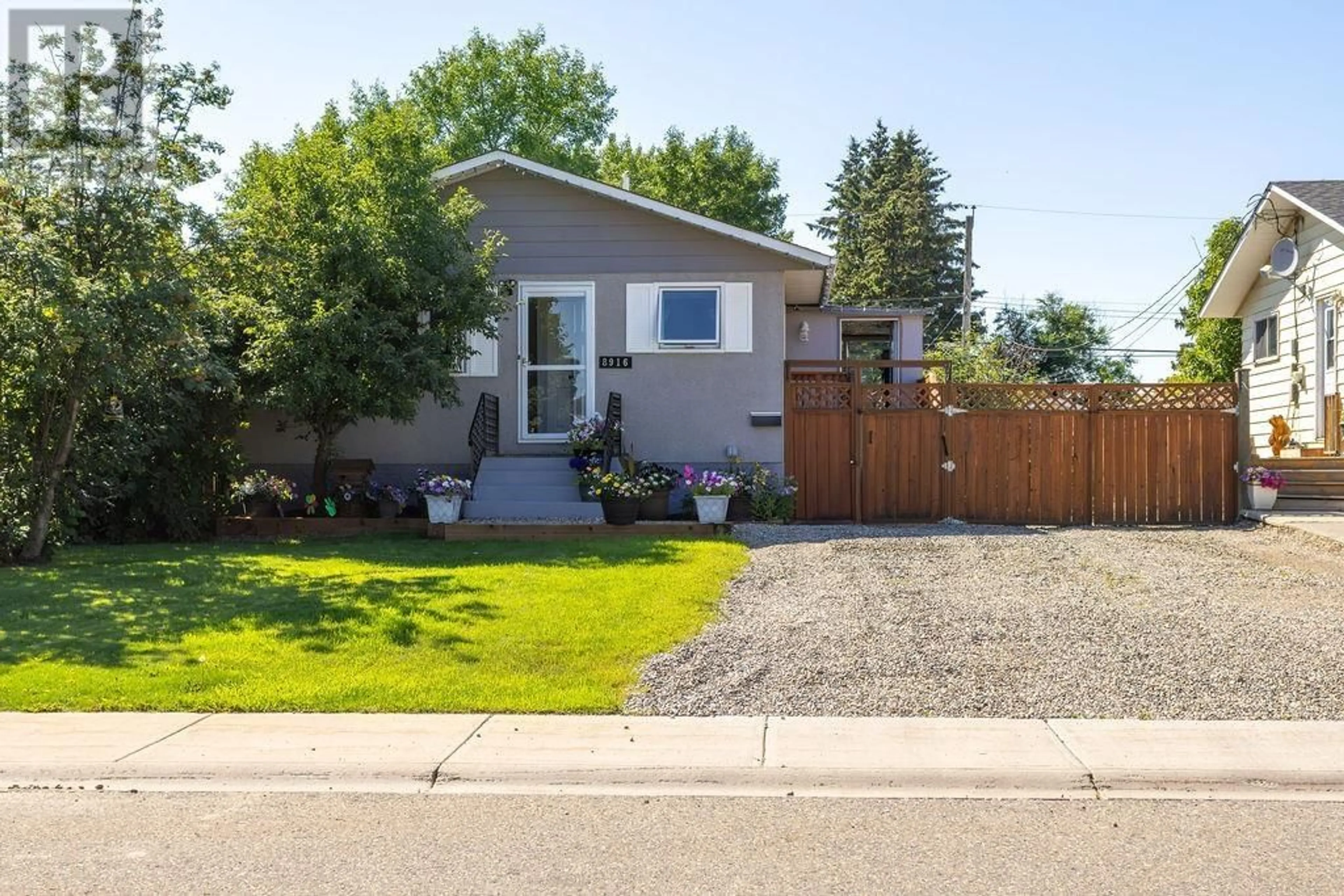 Home with vinyl exterior material, street for 8916 91ST STREET, Fort St. John British Columbia V1J4R6