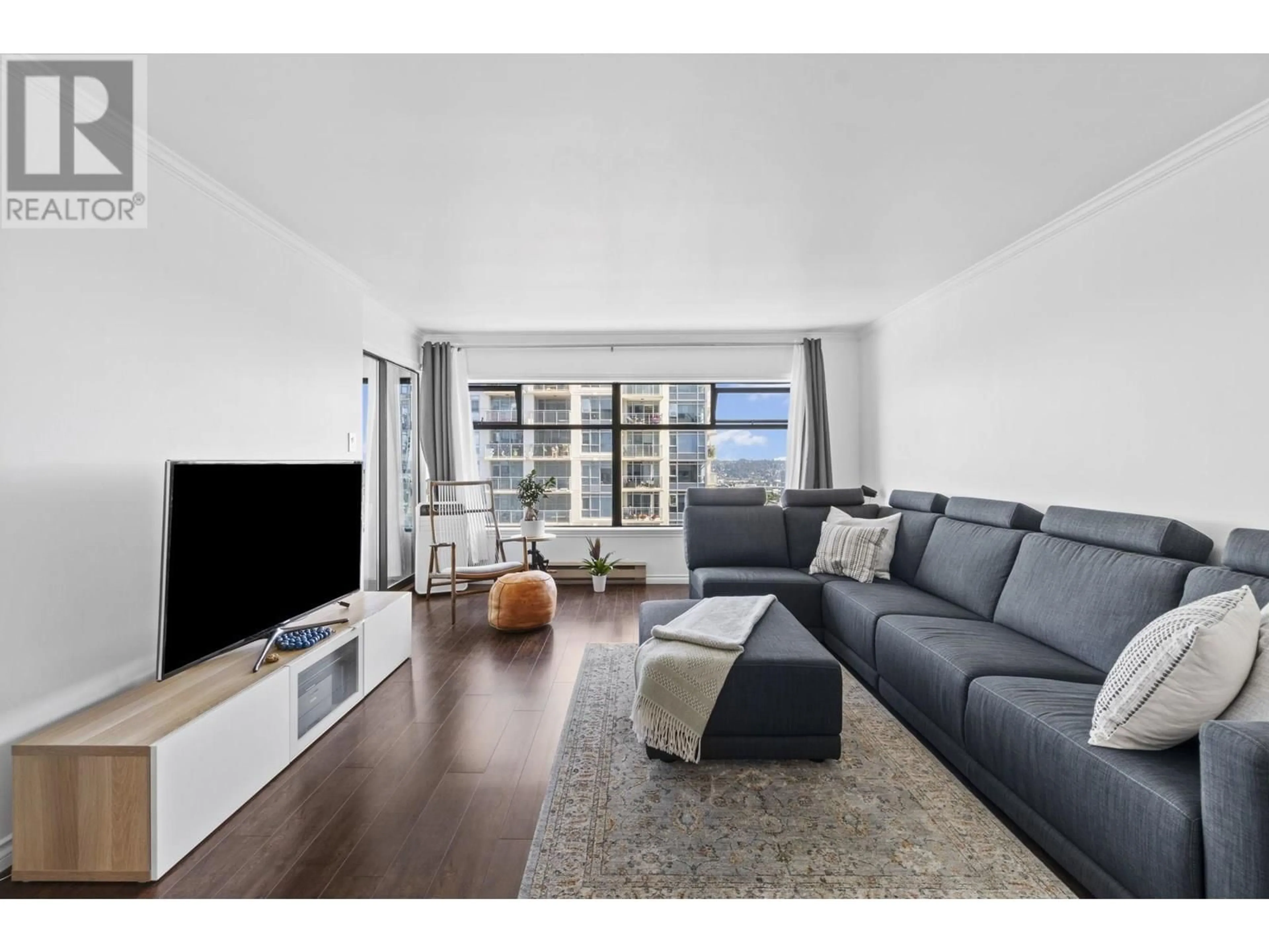 Living room with furniture, unknown for 1206 - 615 BELMONT STREET, New Westminster British Columbia V3M6A1