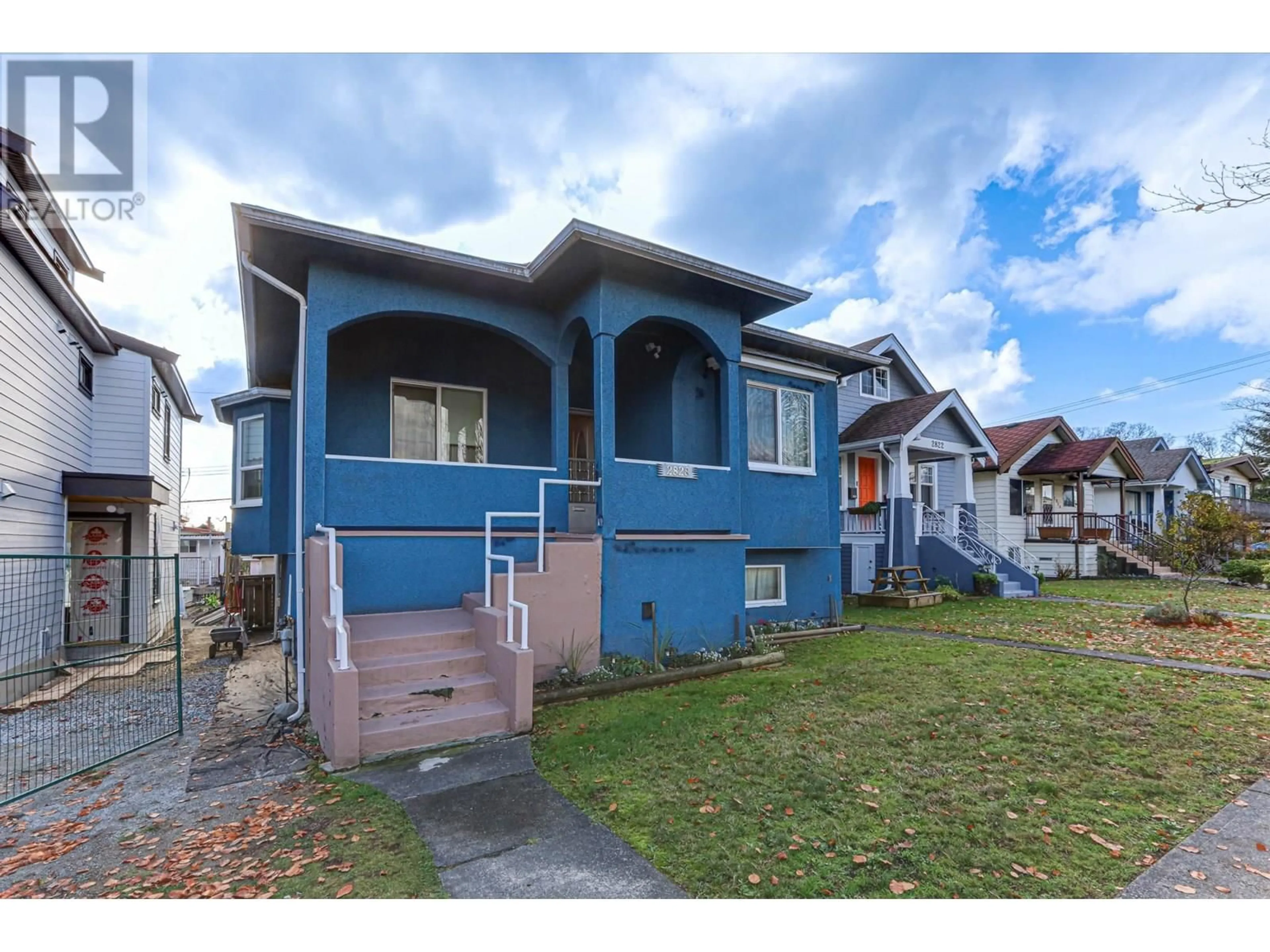 Home with vinyl exterior material, street for 2828 TURNER STREET, Vancouver British Columbia V5K2G5