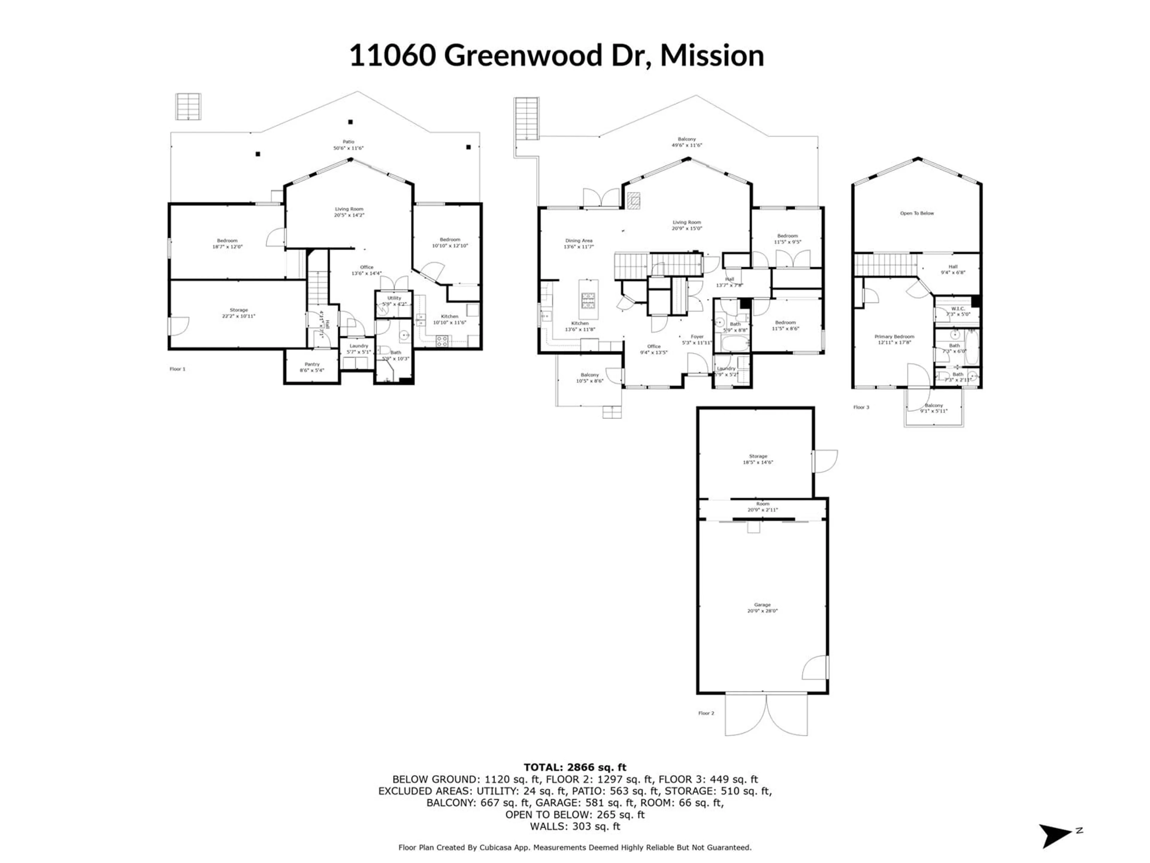 Floor plan for 11060 GREENWOOD, Mission British Columbia V4S1A9