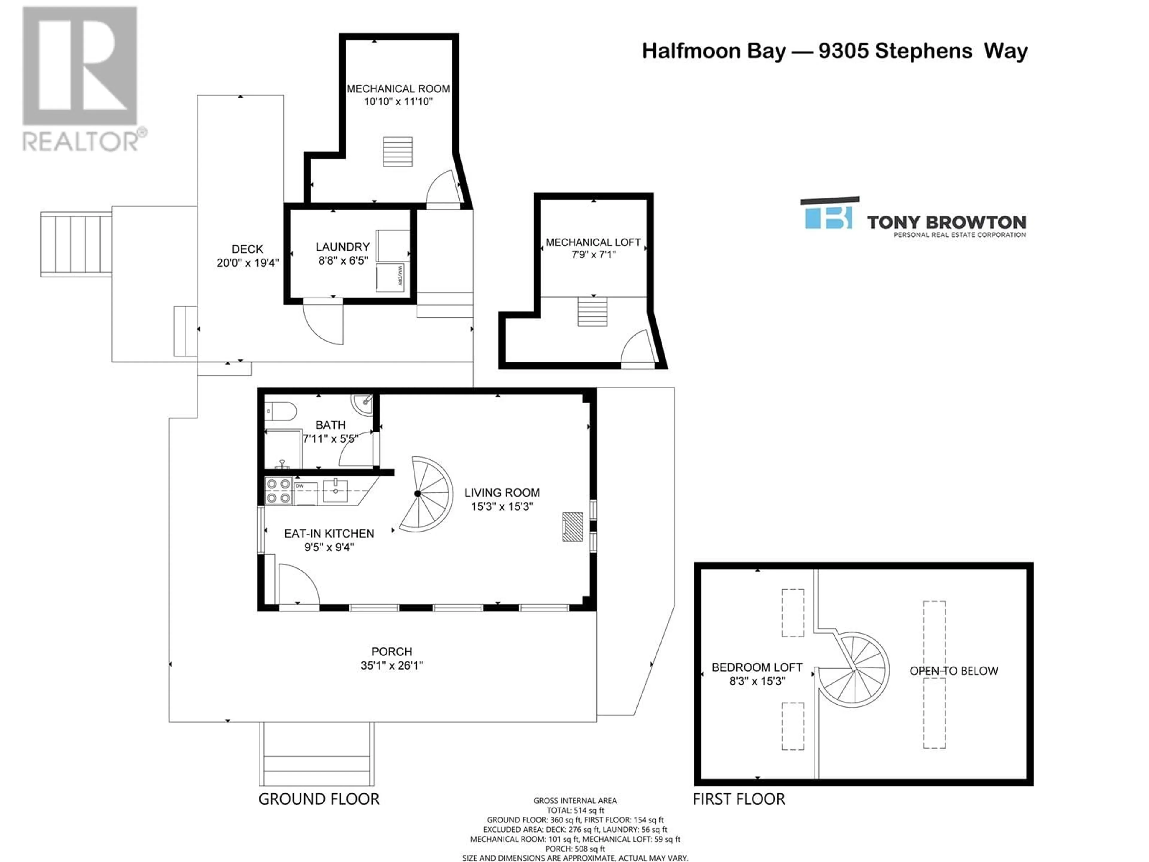 Floor plan for 9305 STEPHENS WAY, Halfmoon Bay British Columbia V7Z1G9