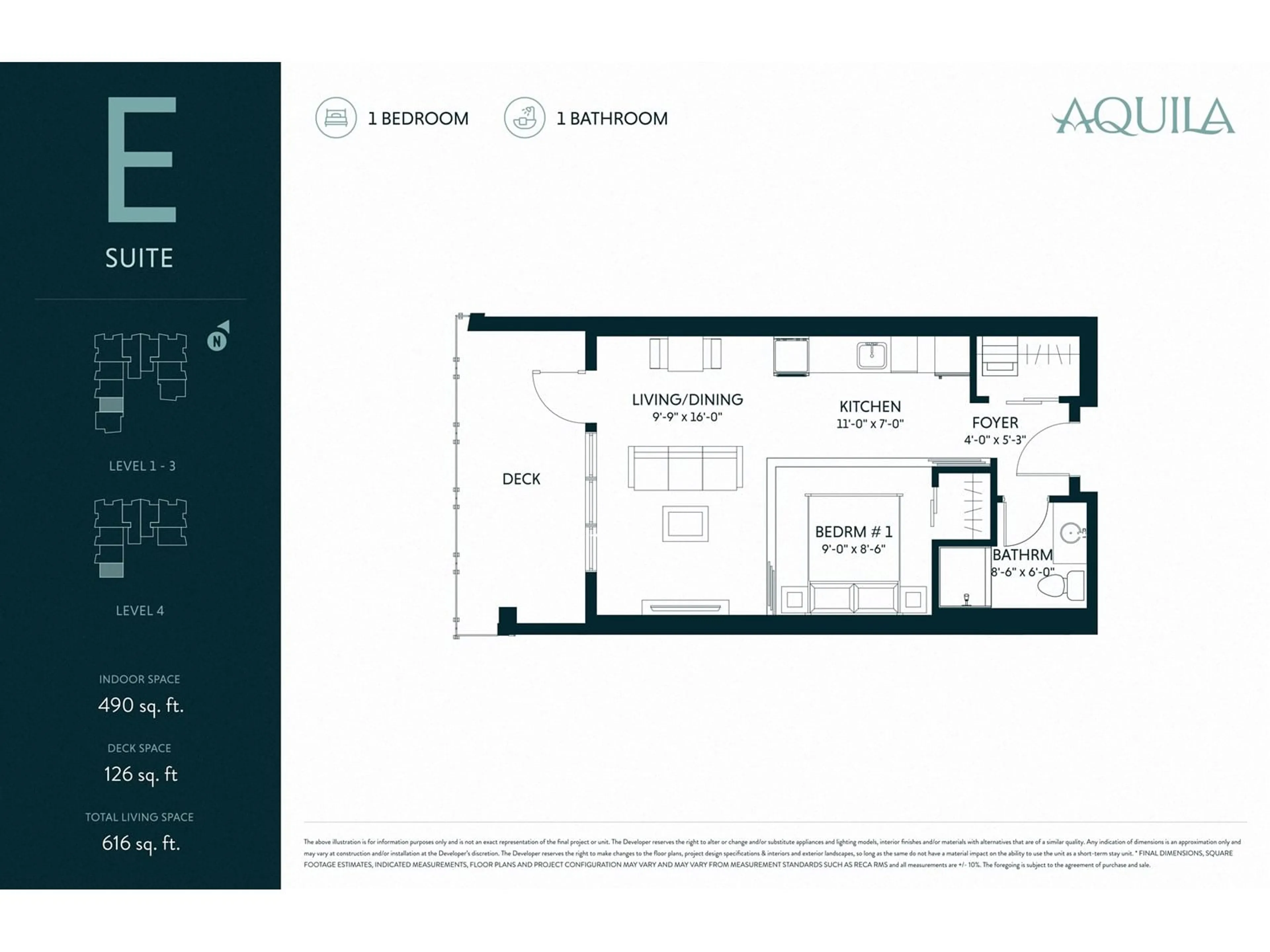 Floor plan for 108 - 555 LILLOOET AVENUE, Harrison Hot Springs British Columbia V0M1K0