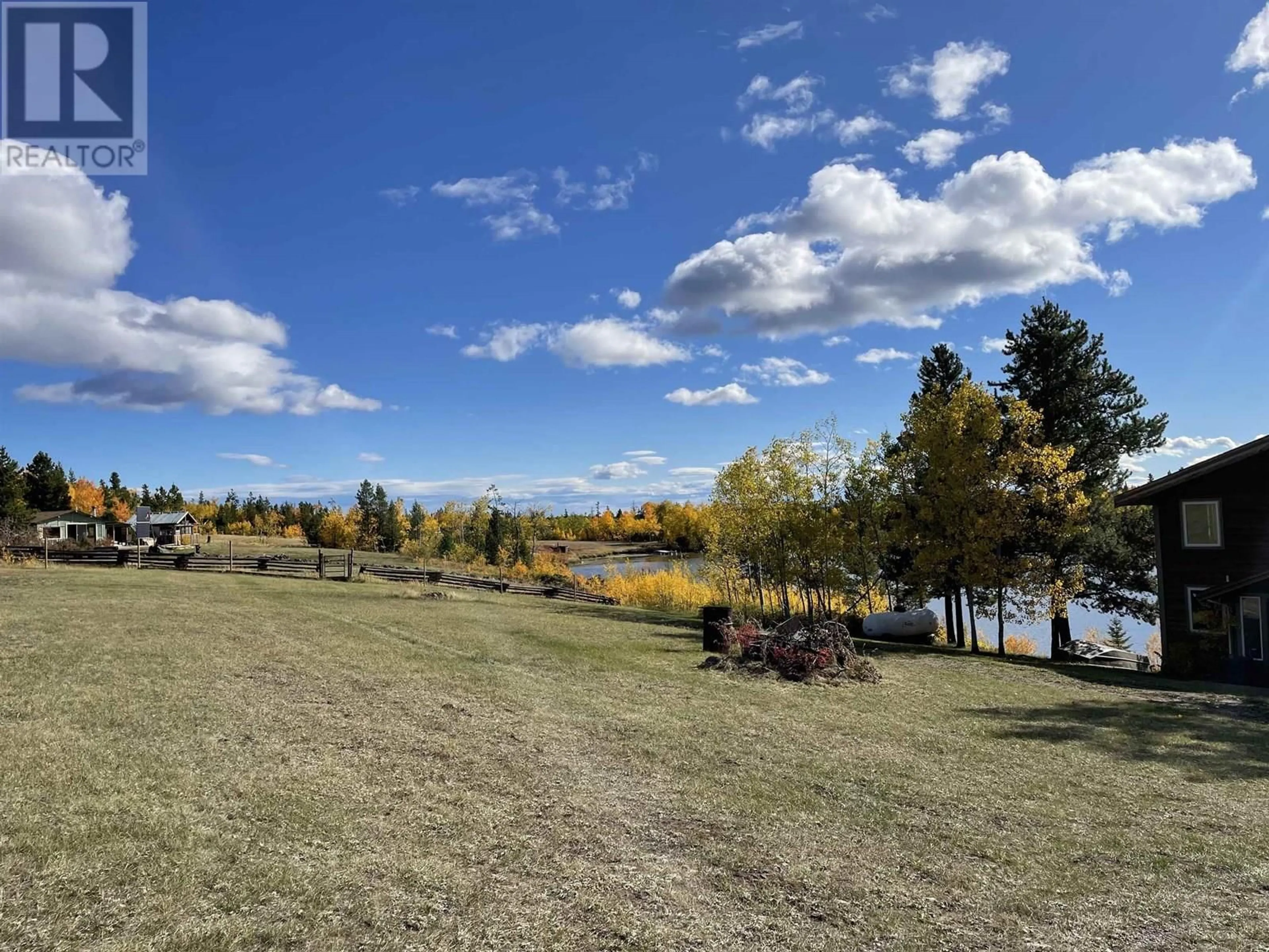 A pic from outside/outdoor area/front of a property/back of a property/a pic from drone, water/lake/river/ocean view for BLOCK B - DL 8526 SCUM LAKE FS ROAD, Williams Lake British Columbia V0L1A0
