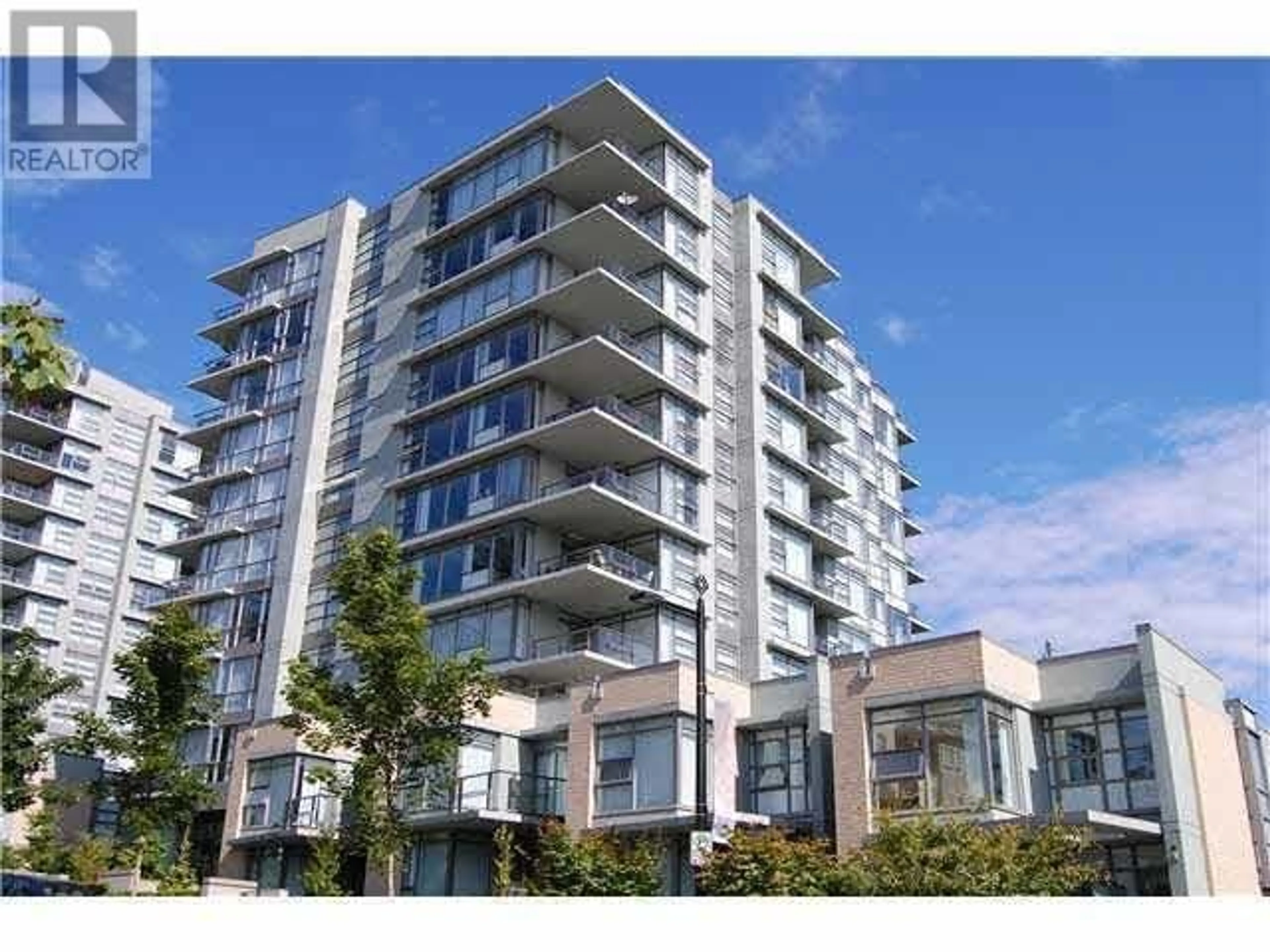 A pic from outside/outdoor area/front of a property/back of a property/a pic from drone, building for 903 - 9222 UNIVERSITY CRESCENT, Burnaby British Columbia V5A0A6